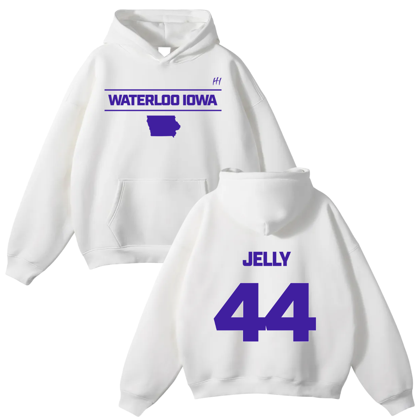 Kewone Jones Oversize Fleeced Hoodie