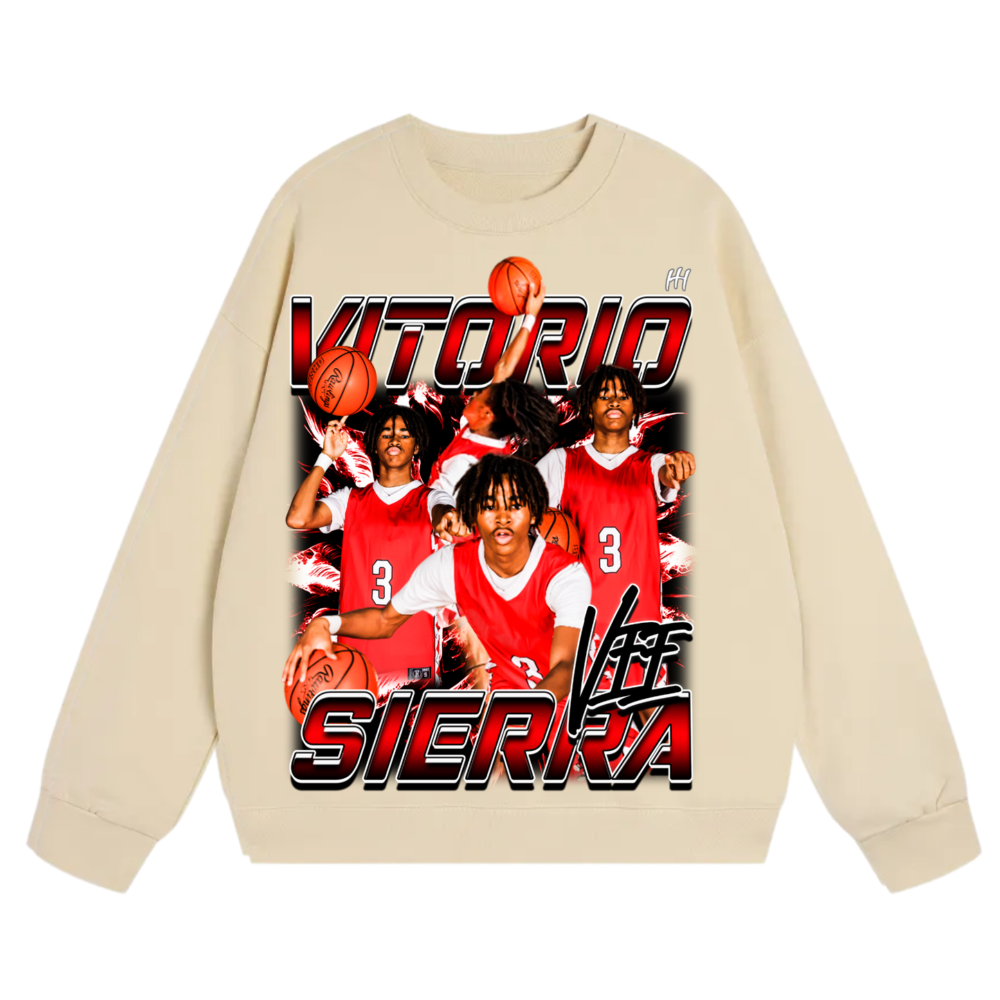 Vitorio Sierra Heavyweight Crewneck Sweatshirt