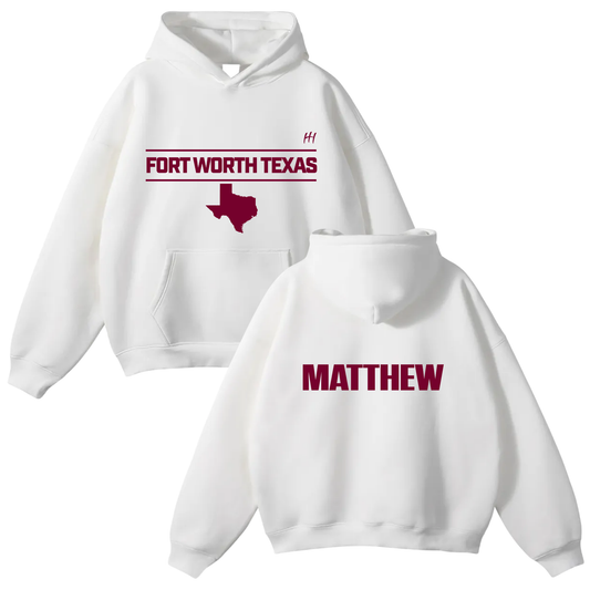 Matthew Govea Oversize Fleeced Hoodie