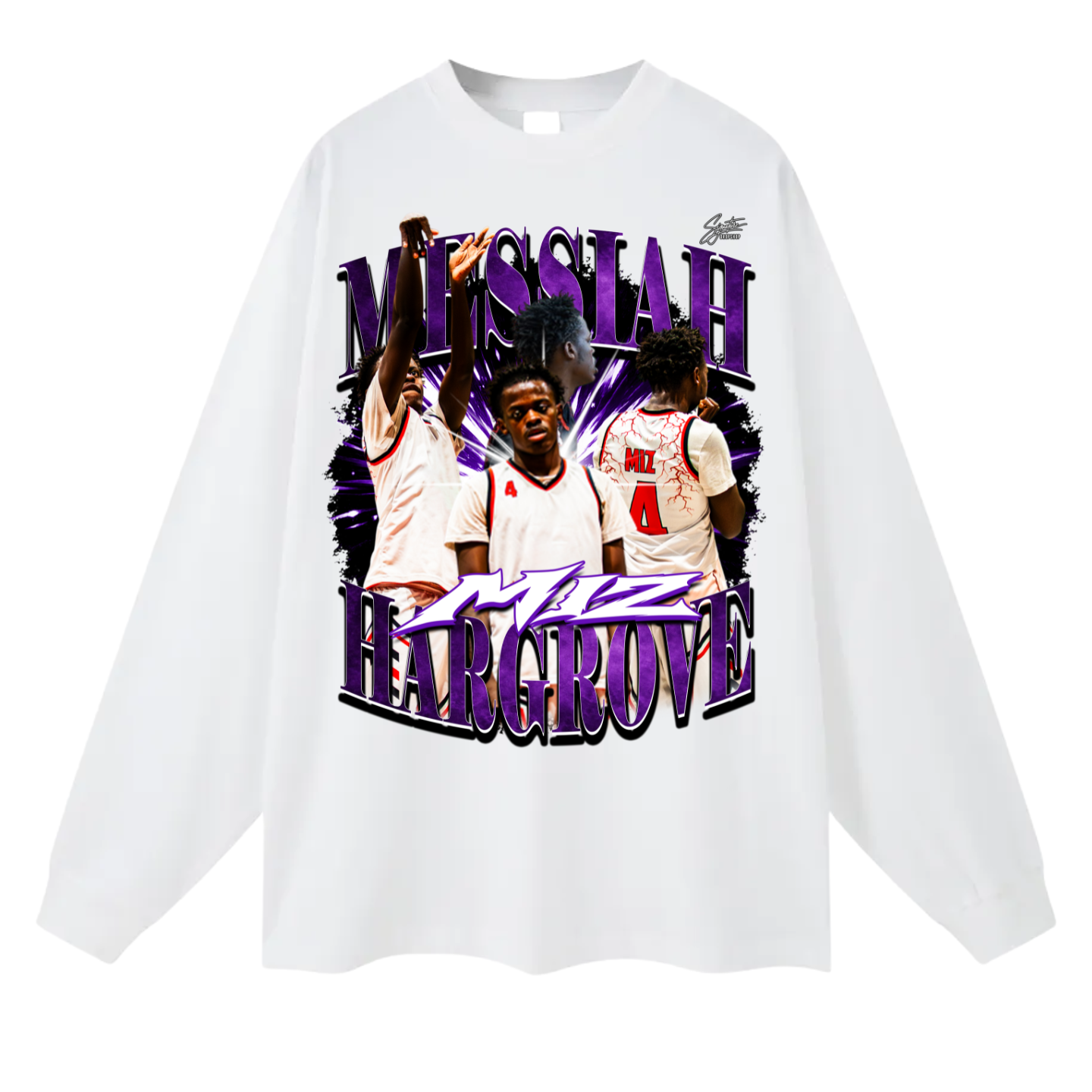 Messiah Hargrove Long Sleeve Tee