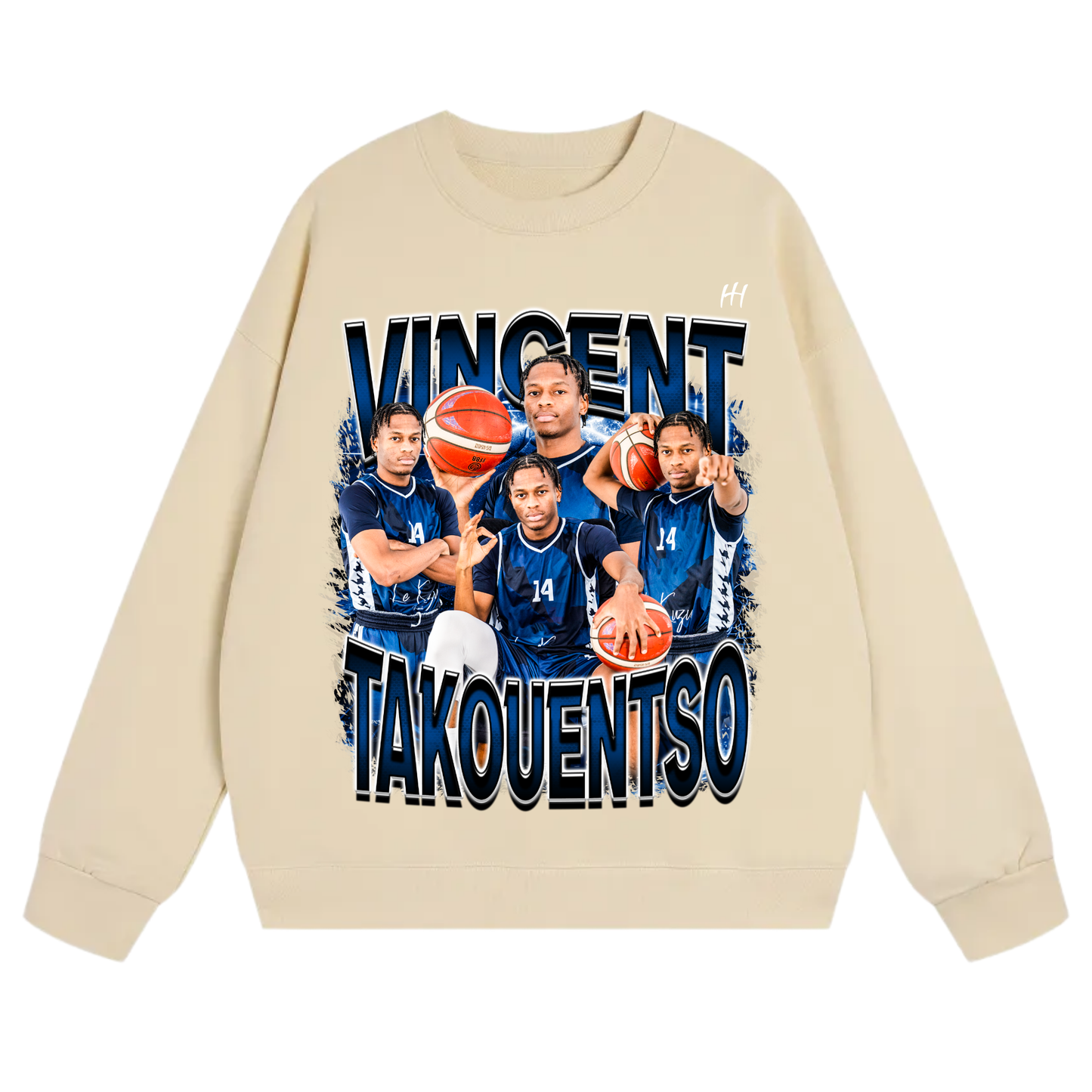 Vincent TAKOUENTSO Heavyweight Crewneck Sweatshirt