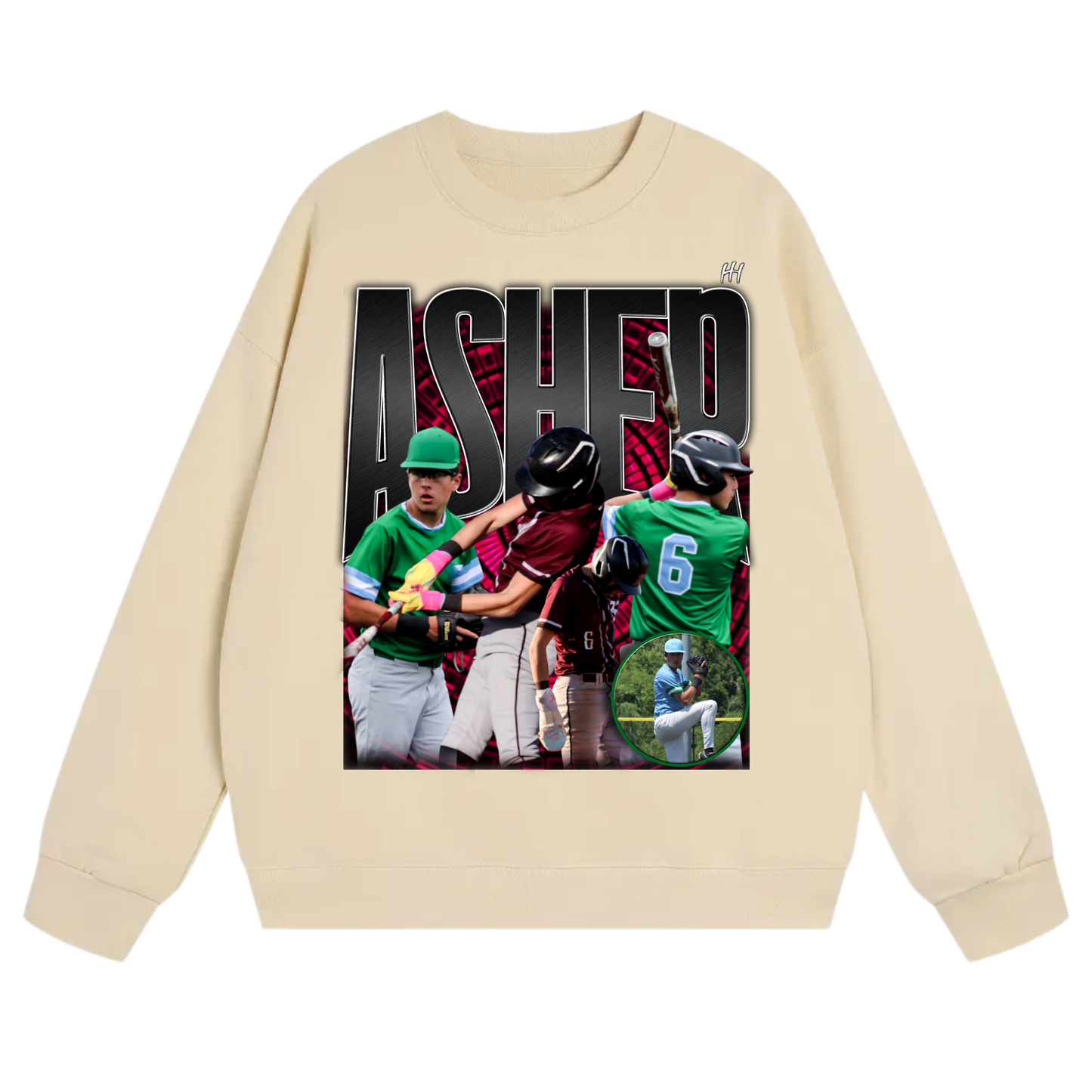 Asher Heavyweight Crewneck Sweatshirt