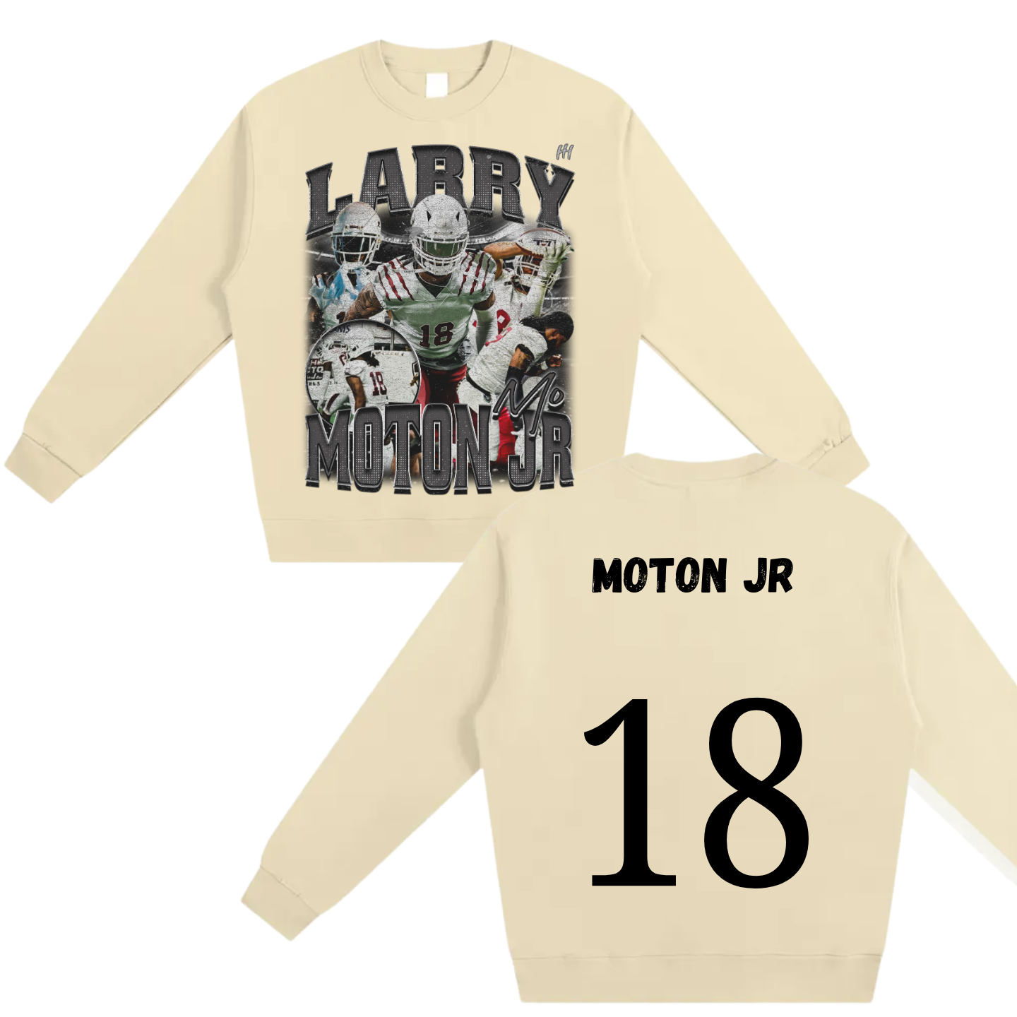Larry Moton Jr Heavyweight Crewneck Sweatshirt