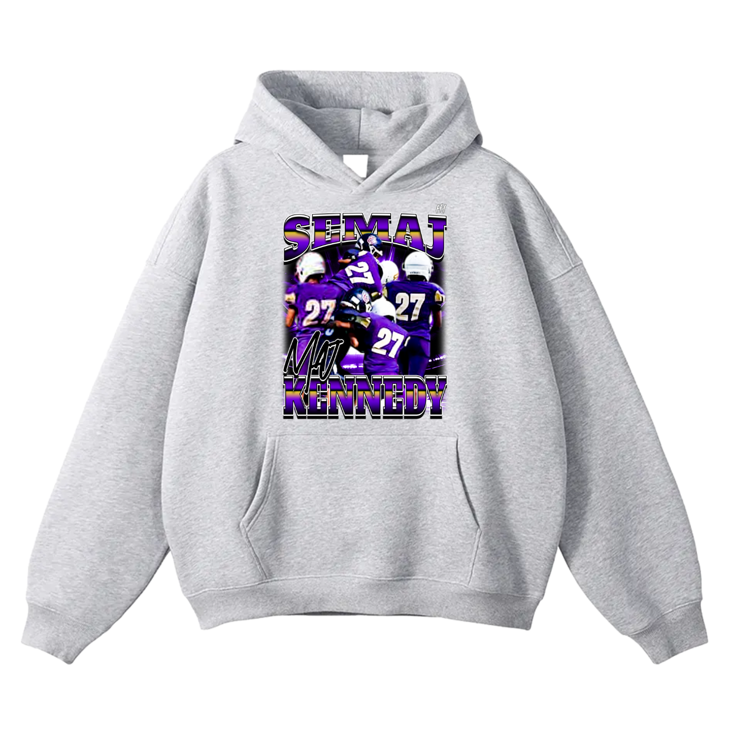Semaj Kennedy Oversize Fleeced Hoodie