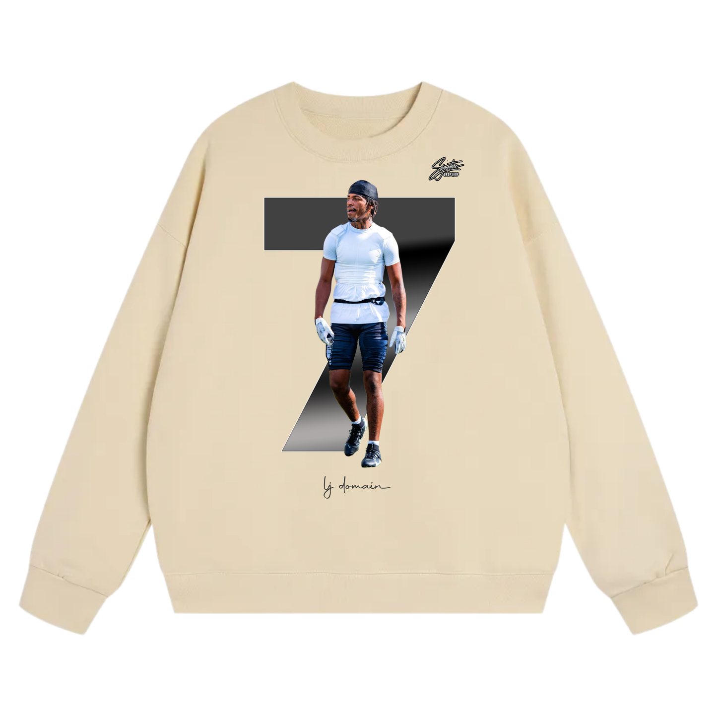 lj domain Heavyweight Crewneck Sweatshirt