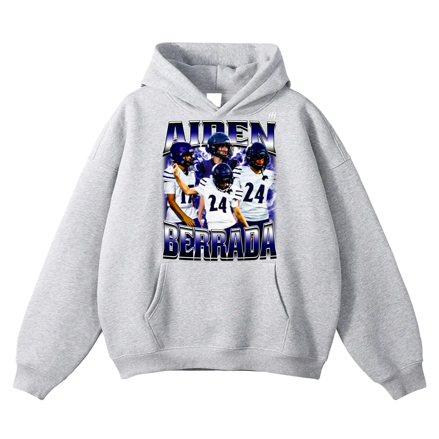 Aiden Berrada Oversize Fleeced Hoodie