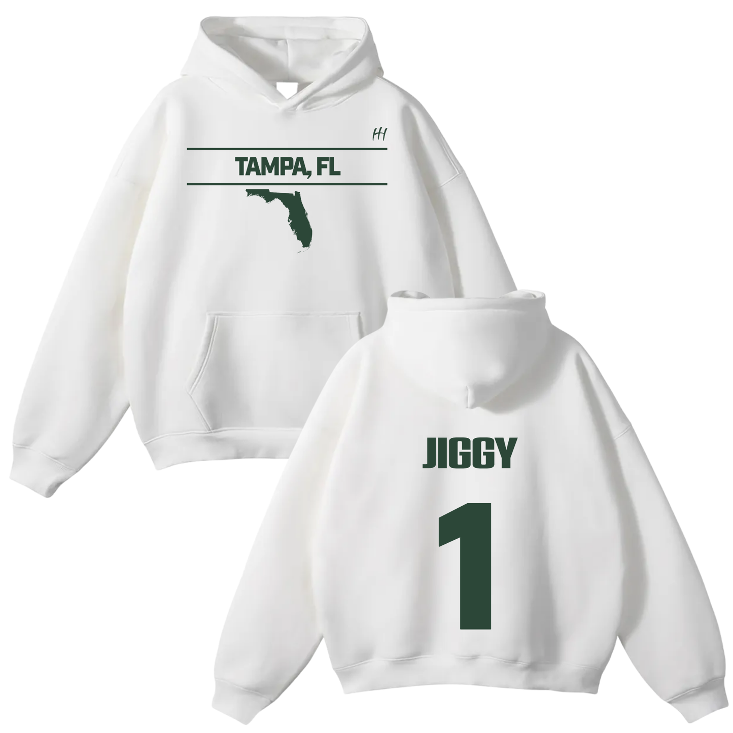 Jordan Roque Oversize Fleeced Hoodie