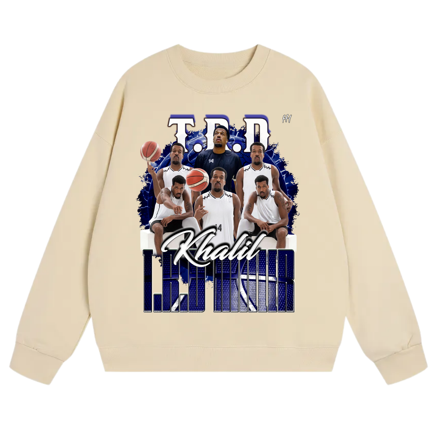 Khalil Nathanial Kirk Patrick Miller Heavyweight Crewneck Sweatshirt