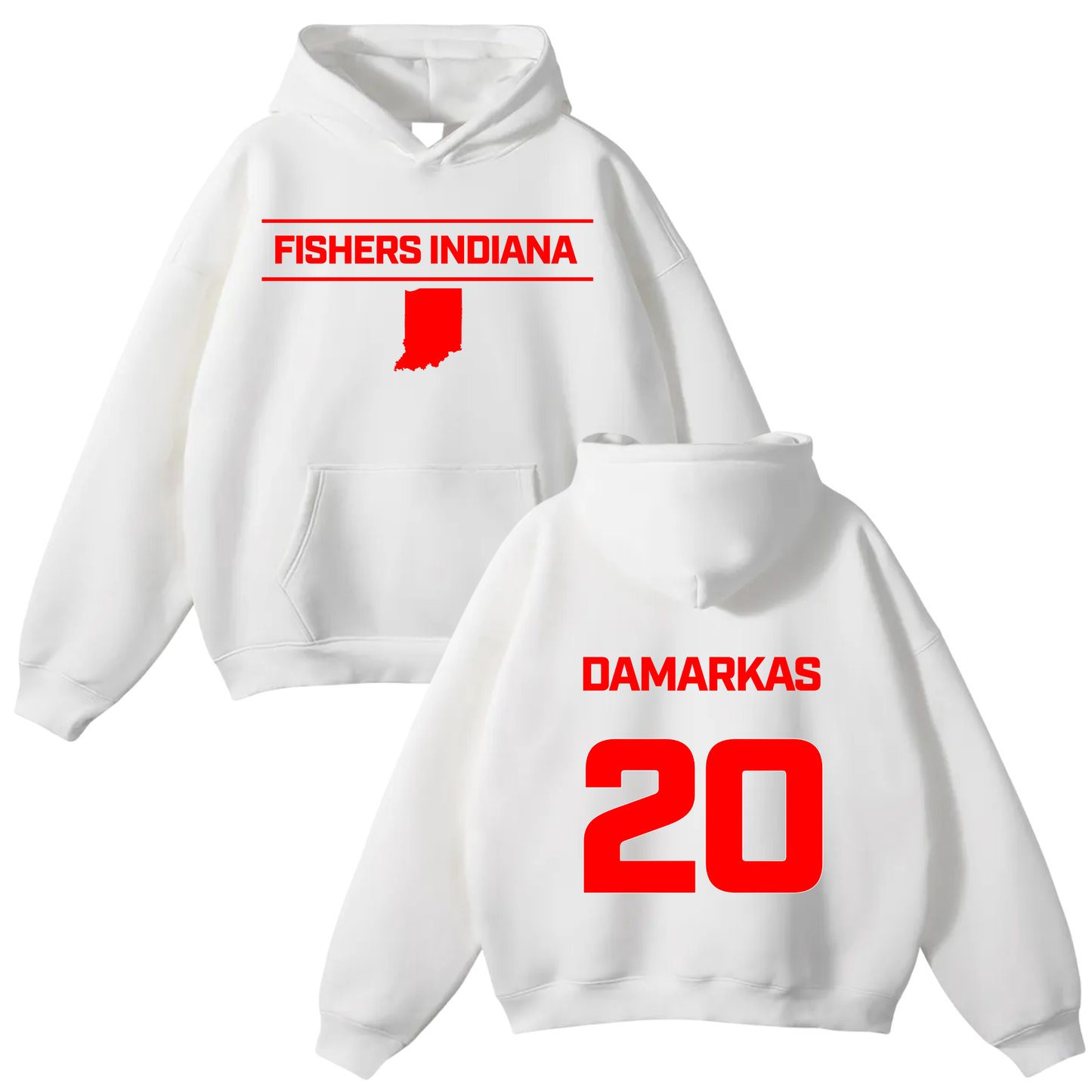Damarkas McNeese Oversize Fleeced Hoodie