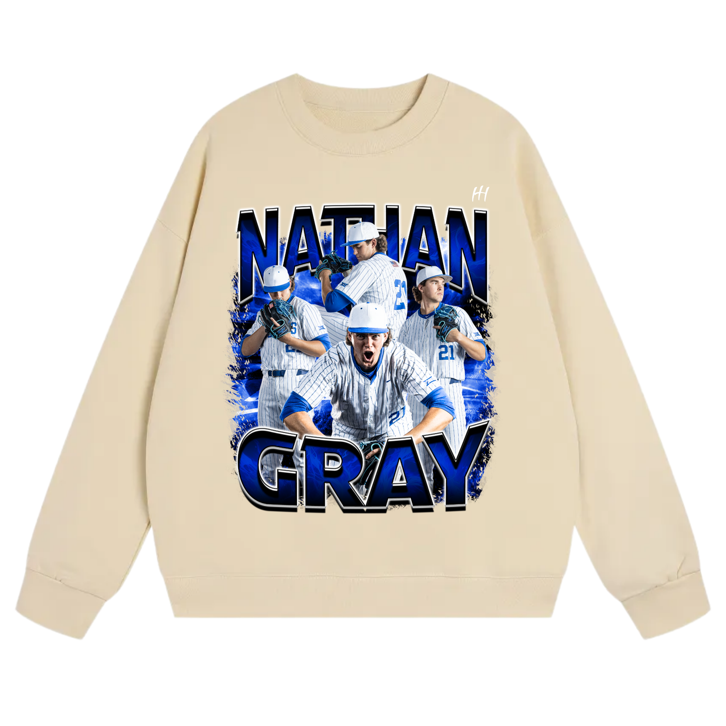 Nathan Gray Heavyweight Crewneck Sweatshirt