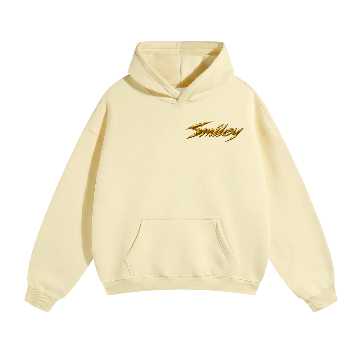 Smiley Edwards Oversize Fleeced Hoodie