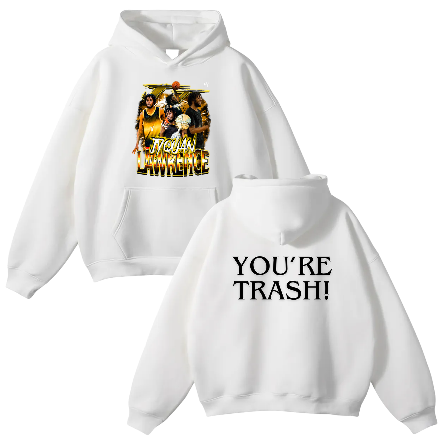 Jyquan Lawrence Oversize Fleeced Hoodie