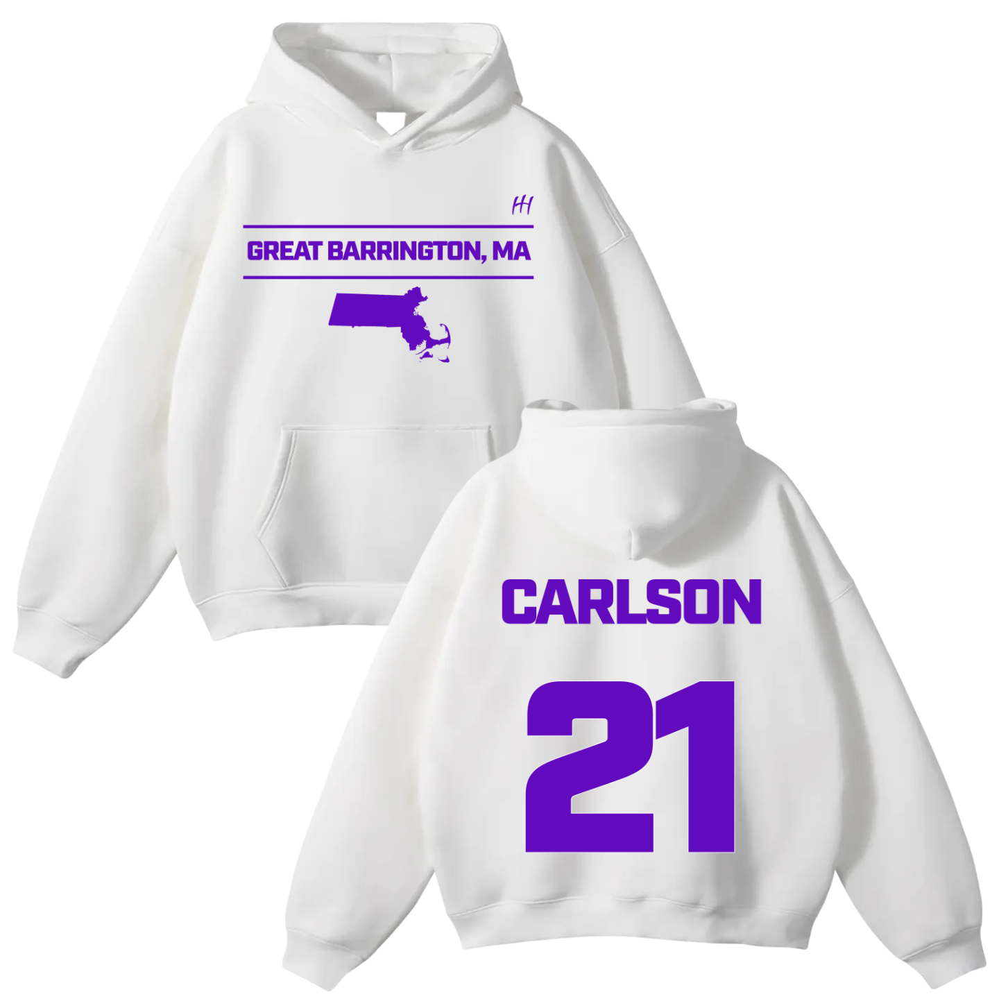 Khalil Carlson Oversize Fleeced Hoodie