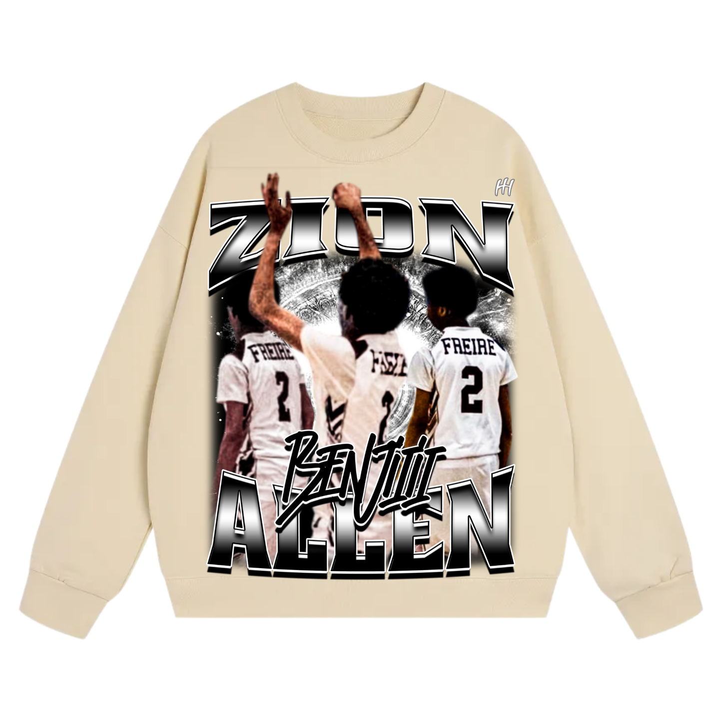 Zion Allen Heavyweight Crewneck Sweatshirt