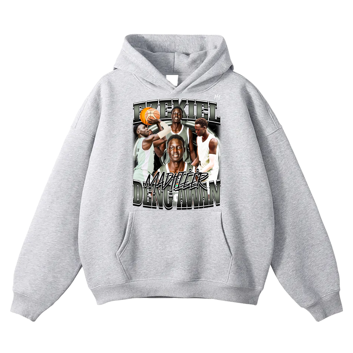 Ezekiel Deng Awan Oversize Fleeced Hoodie