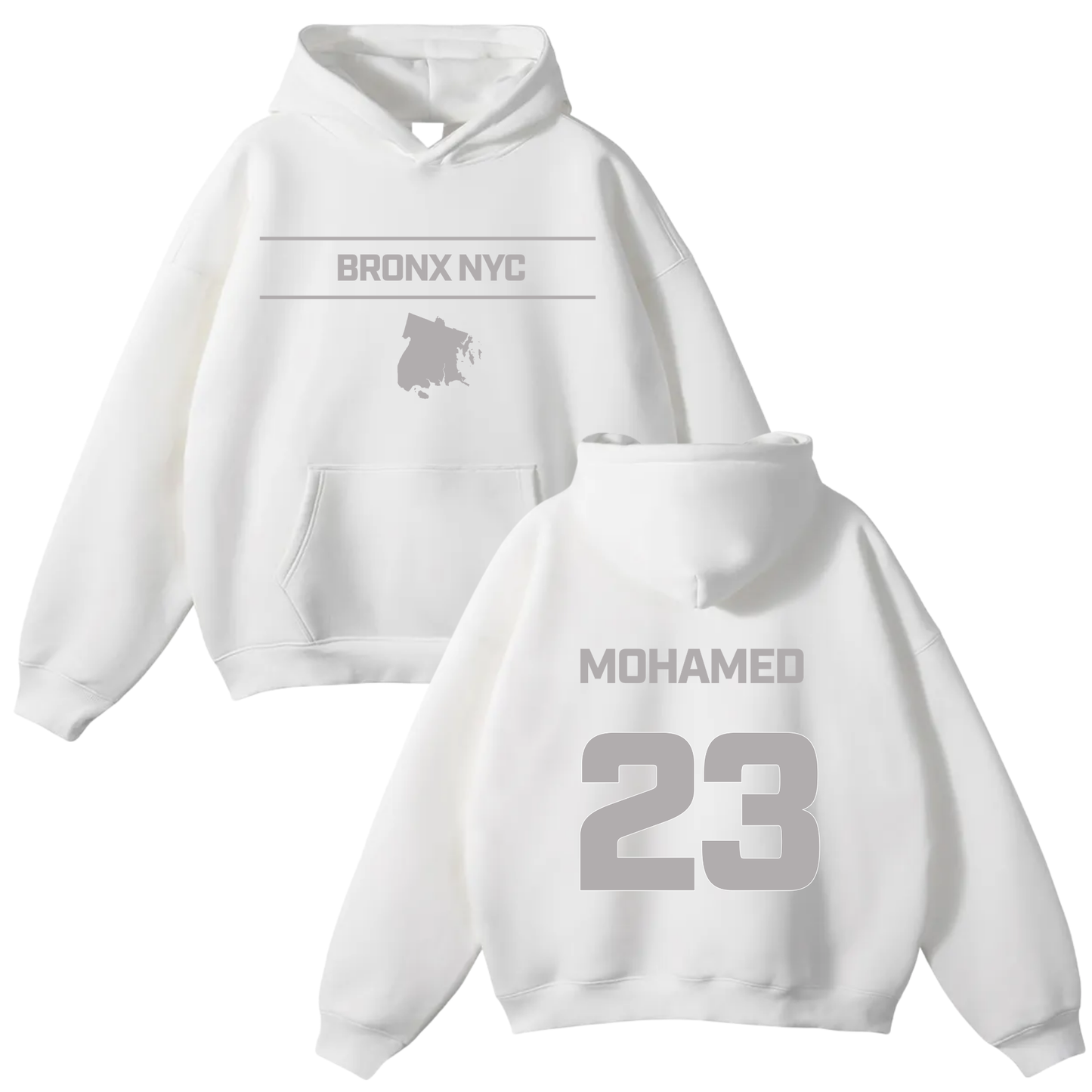 Mohamed Oversize Fleeced Hoodie