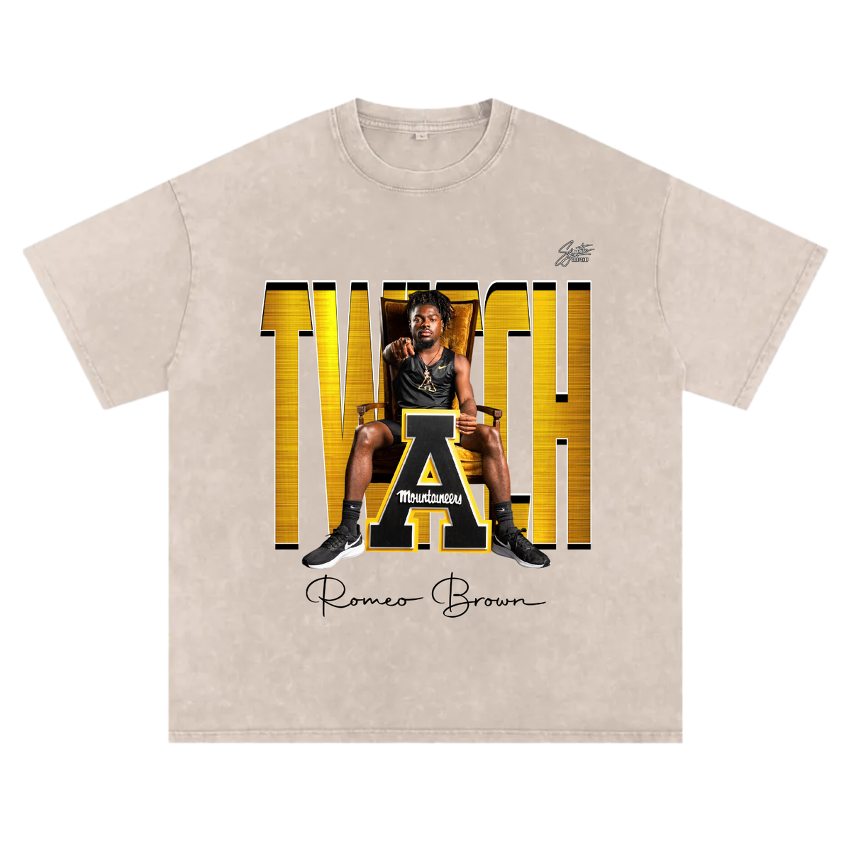Romeo Brown Oversize T-shirt