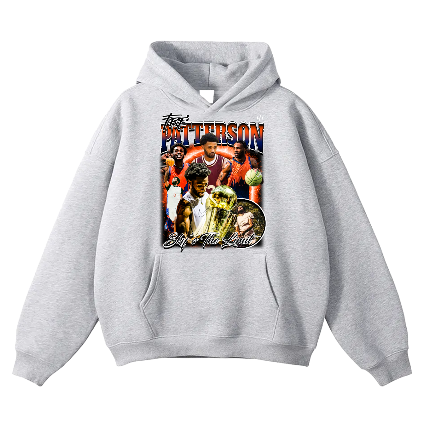Tre' Patterson Oversize Fleeced Hoodie