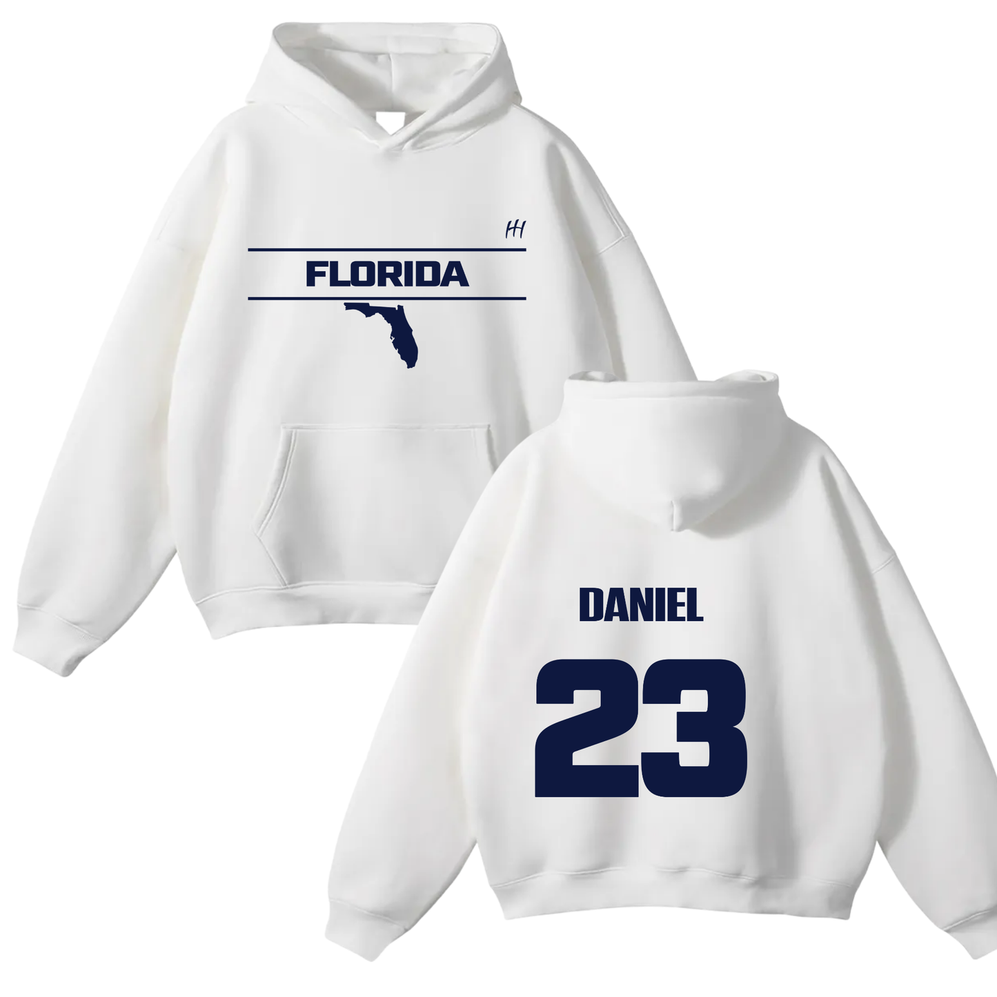 Daniel Sangemino Oversize Fleeced Hoodie