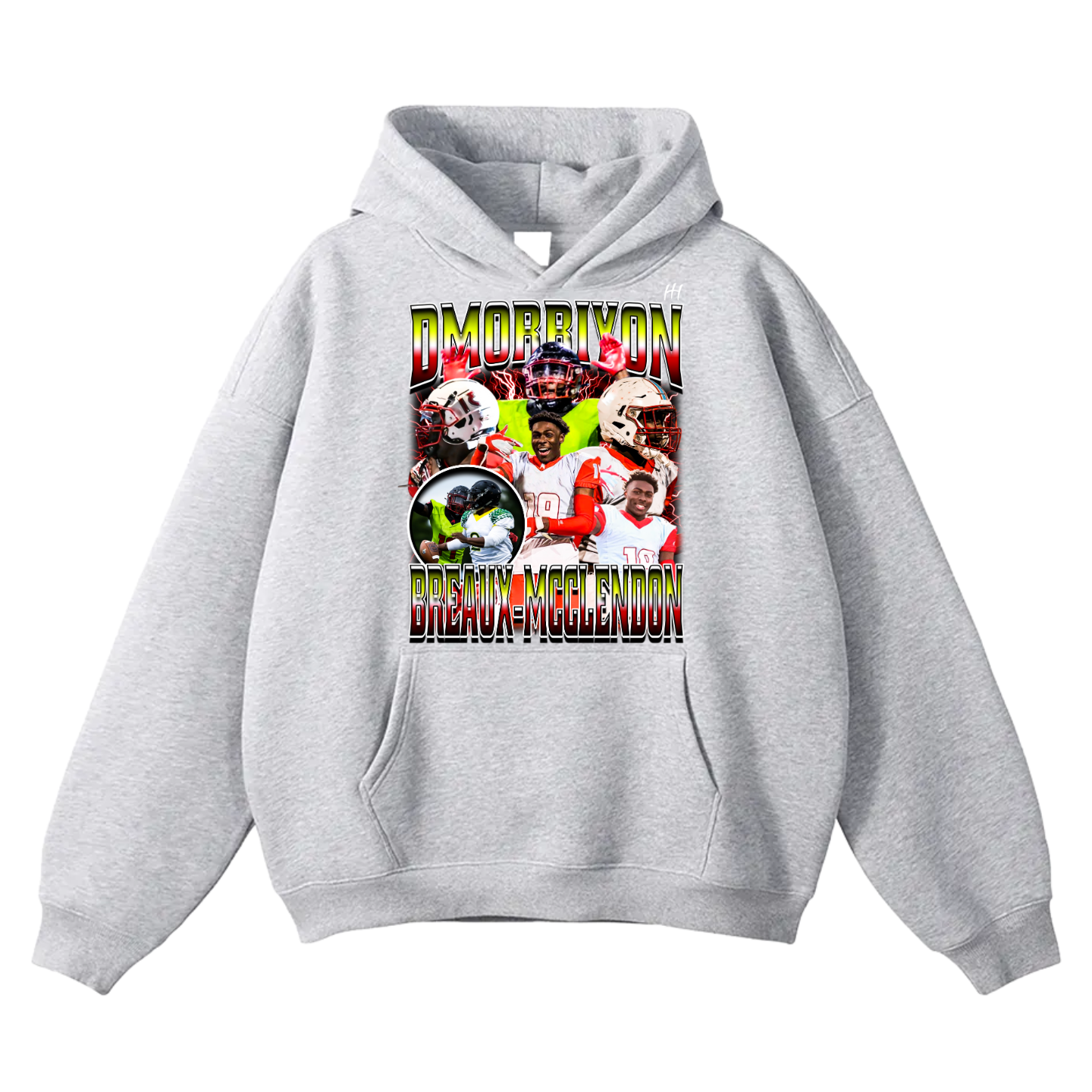 Dmorriyon Breaux-McClendon Oversize Fleeced Hoodie