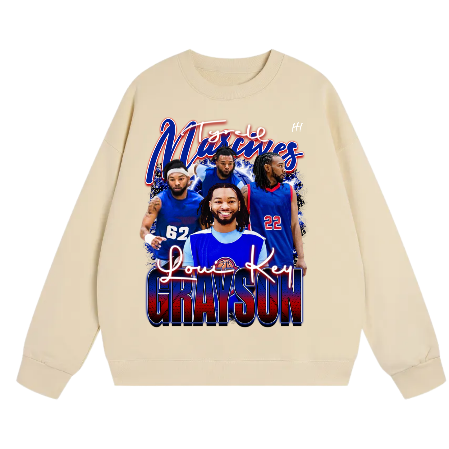 Marcives Tyrell Grayson Heavyweight Crewneck Sweatshirt