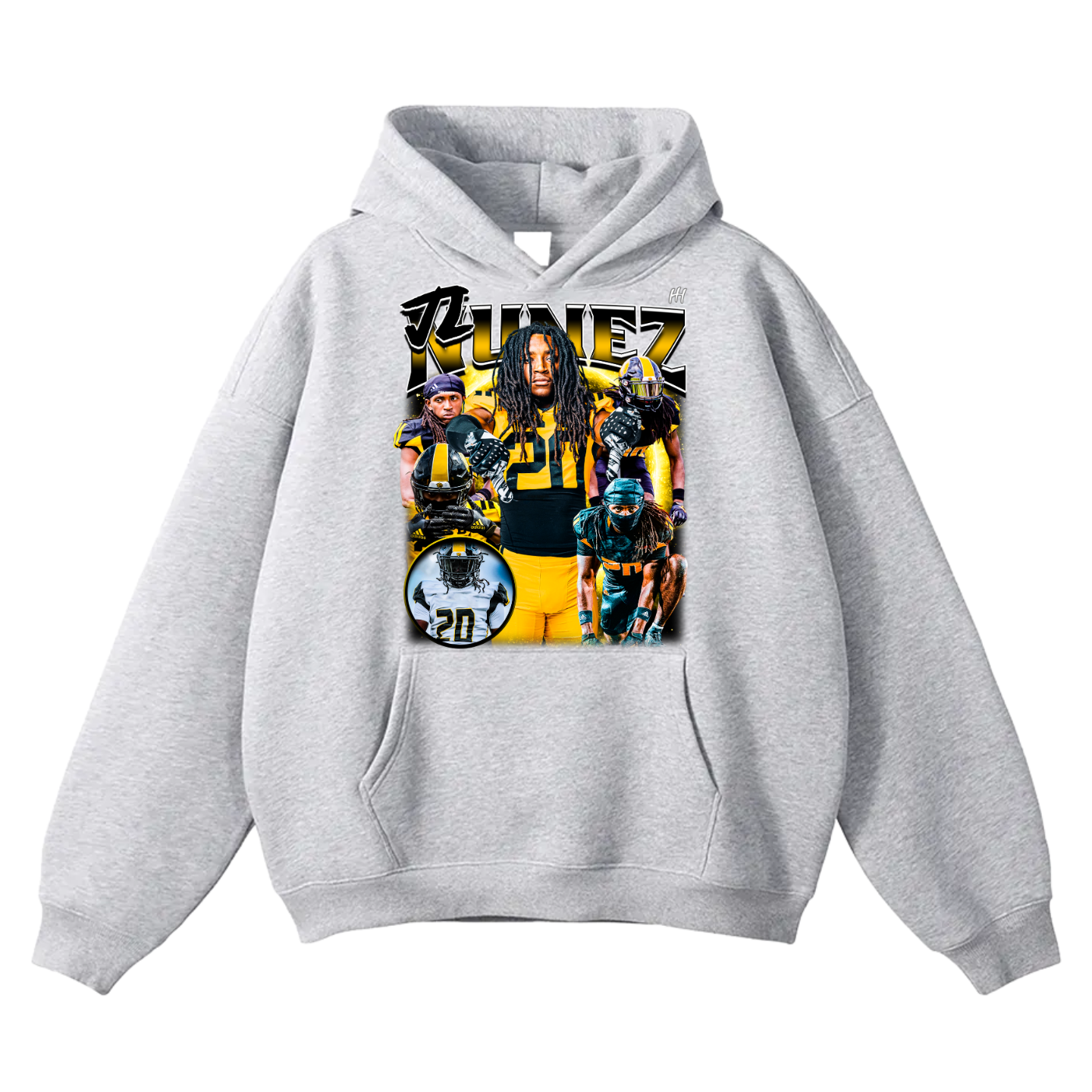 JL Nunez Oversize Fleeced Hoodie