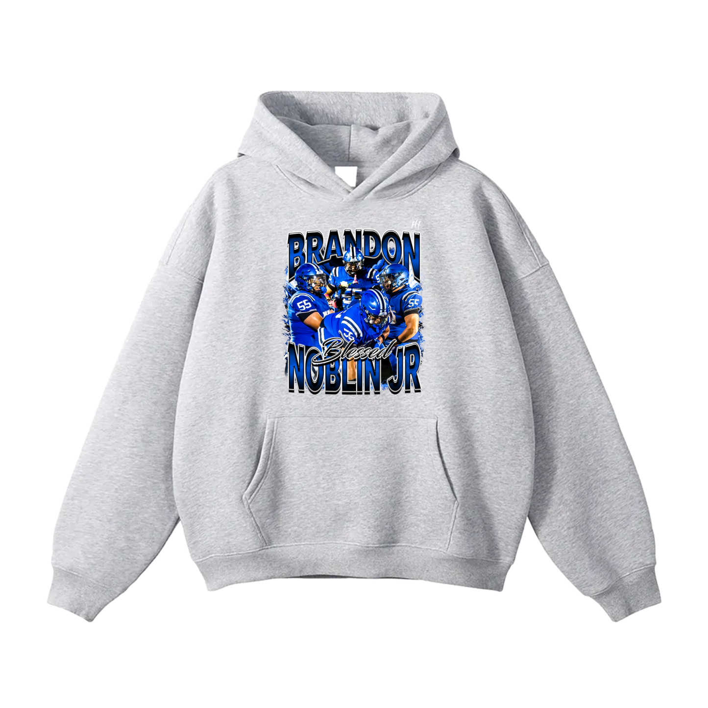 Brandon Noblin Jr Oversize Fleeced Hoodie