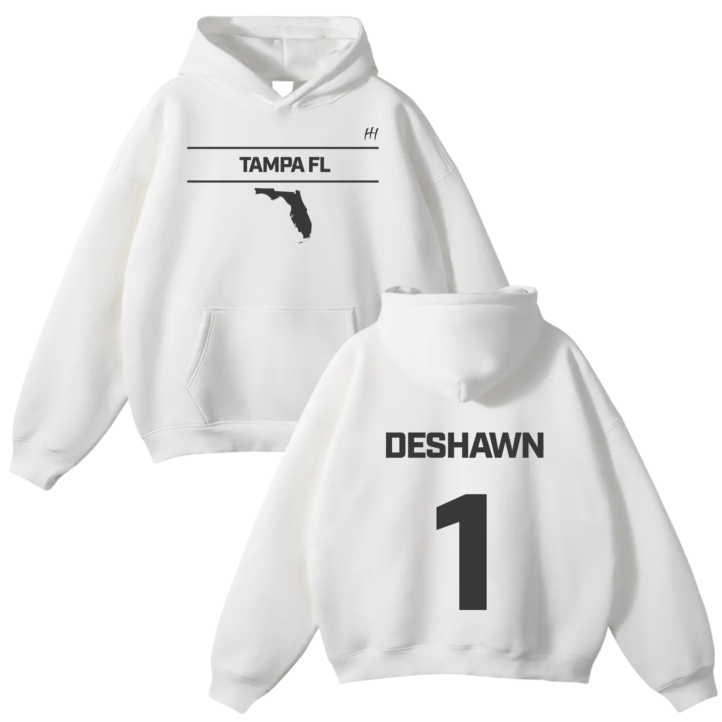 Deshawn Maurice Heyward Oversize Fleeced Hoodie