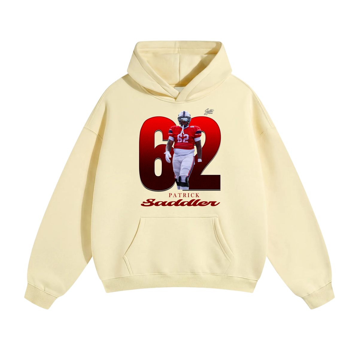Patrick Saddler Oversize Fleeced Hoodie