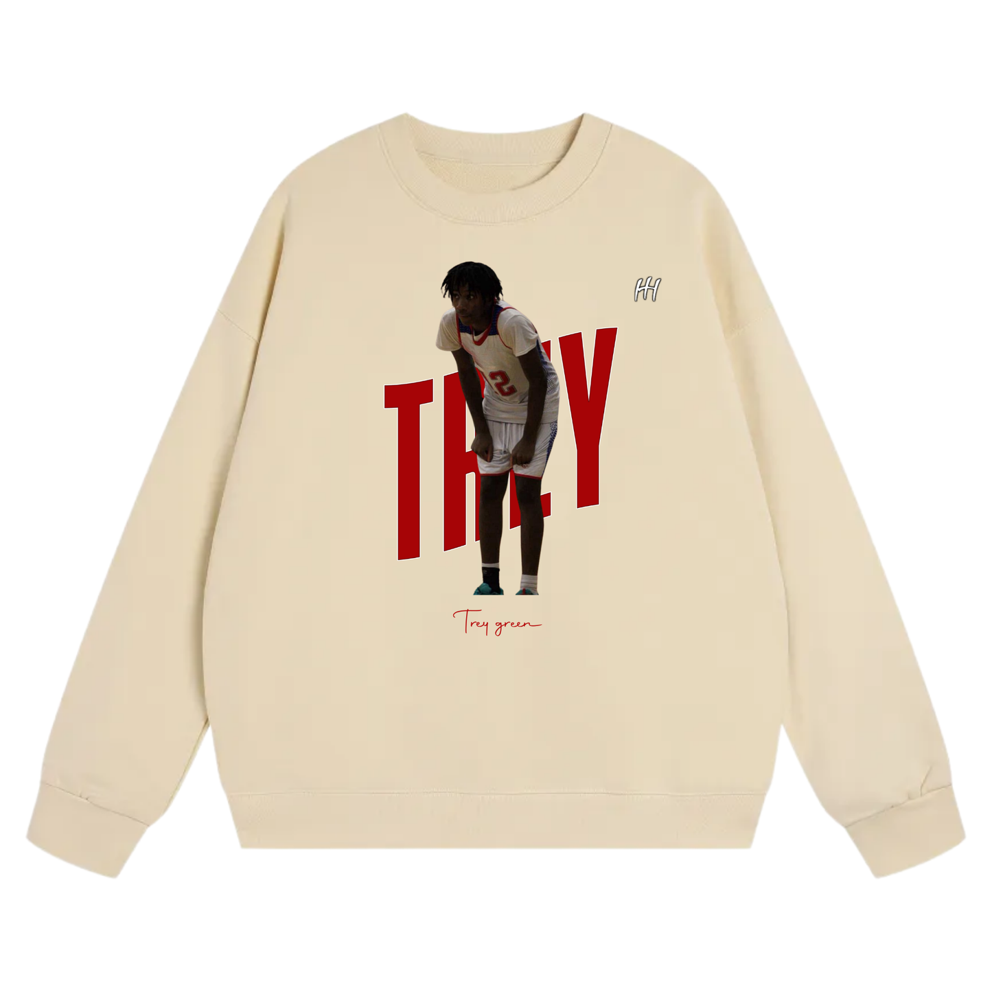 Trey Green Heavyweight Crewneck Sweatshirt