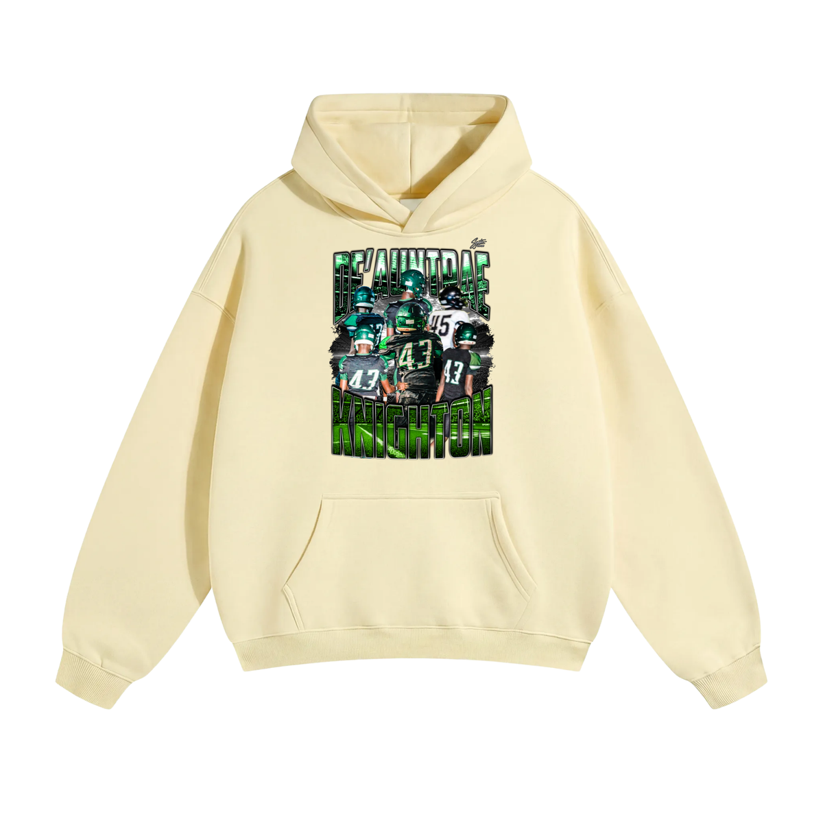 Dextin Washington Oversize Fleeced Hoodie
