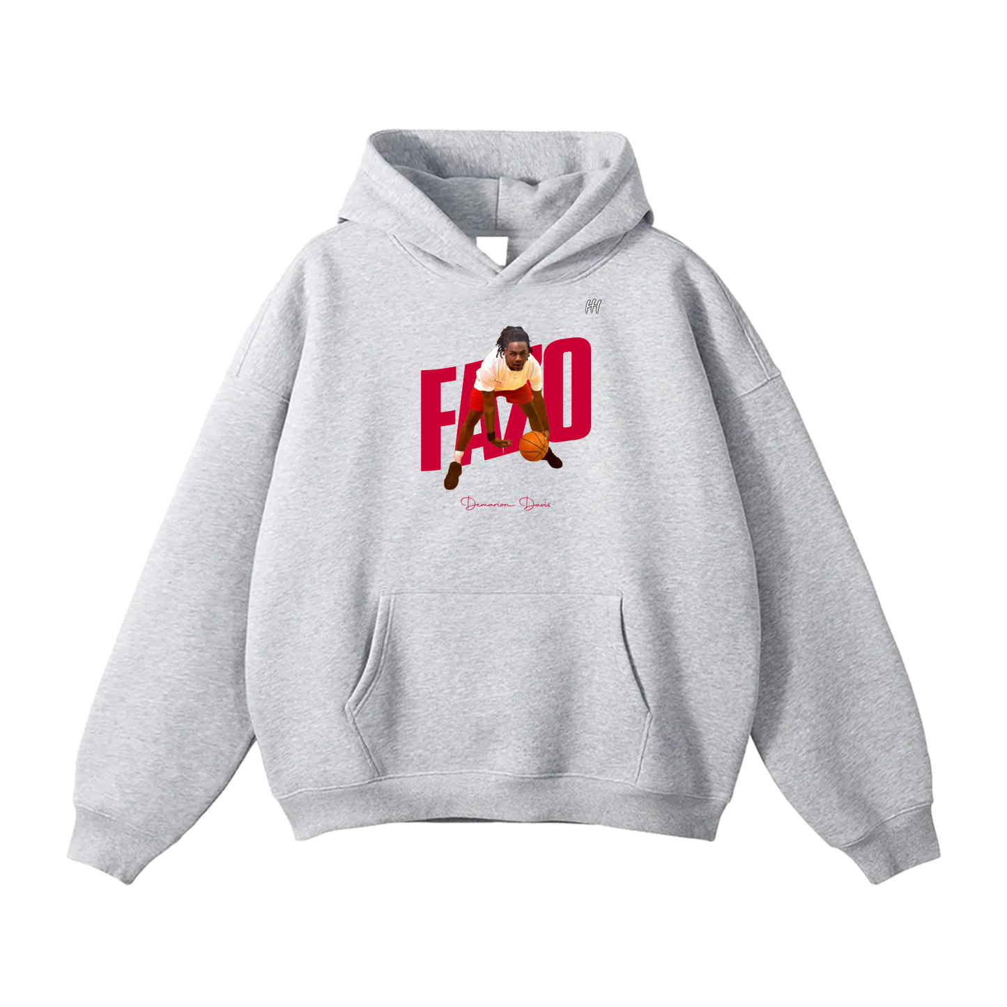 Demarion Davis Oversize Fleeced Hoodie
