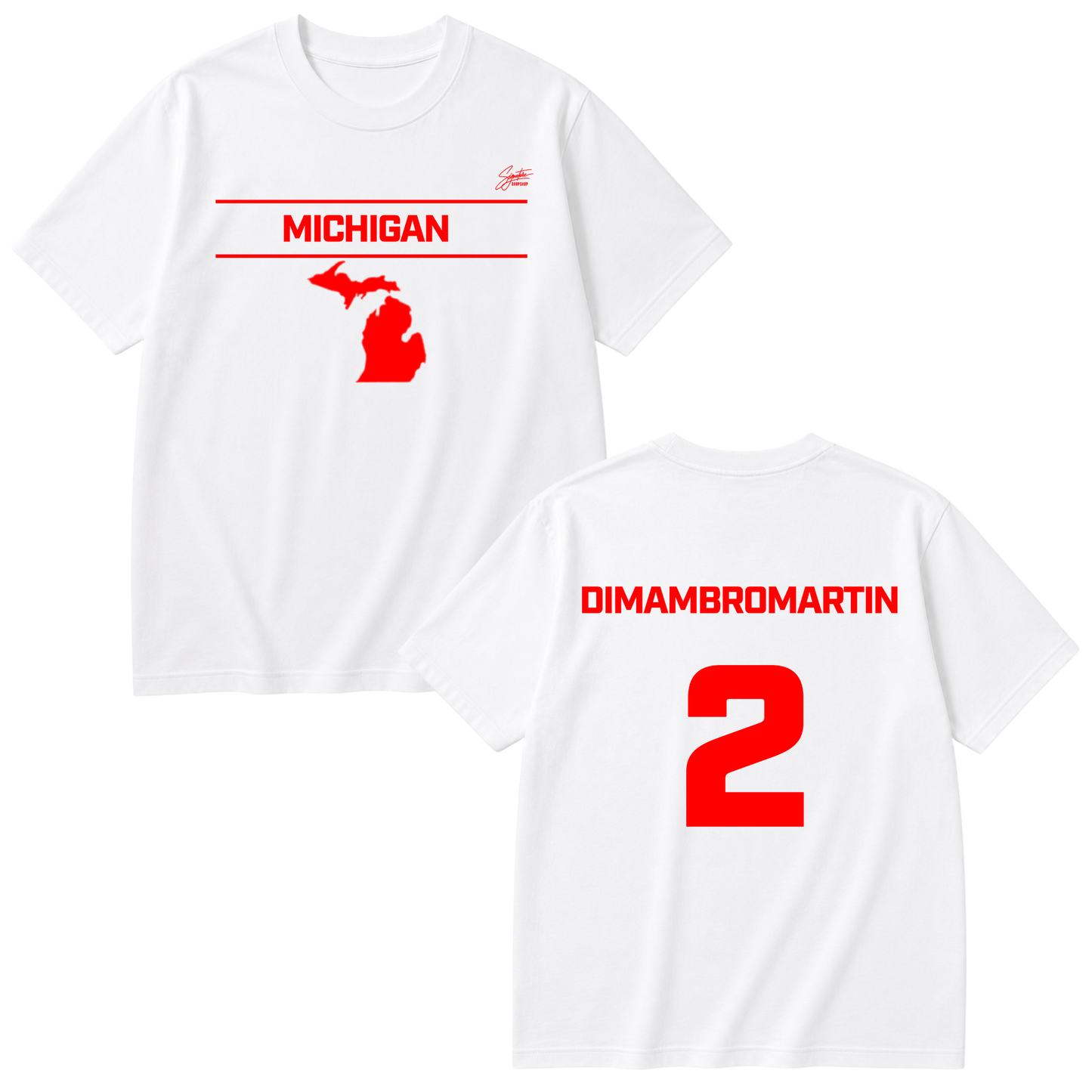 Bruce Dimambromartin T-shirt