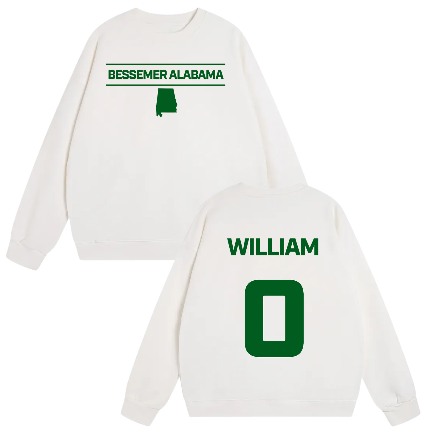 William Fortune Heavyweight Crewneck Sweatshirt
