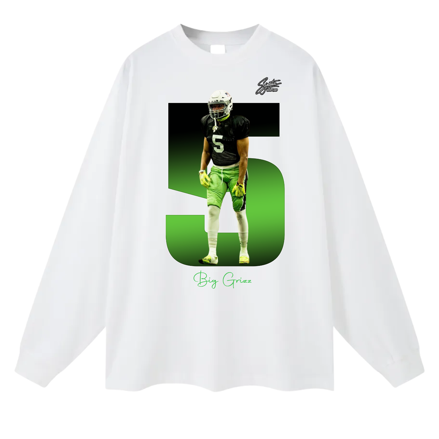 Manny Grizz Long Sleeve Tee