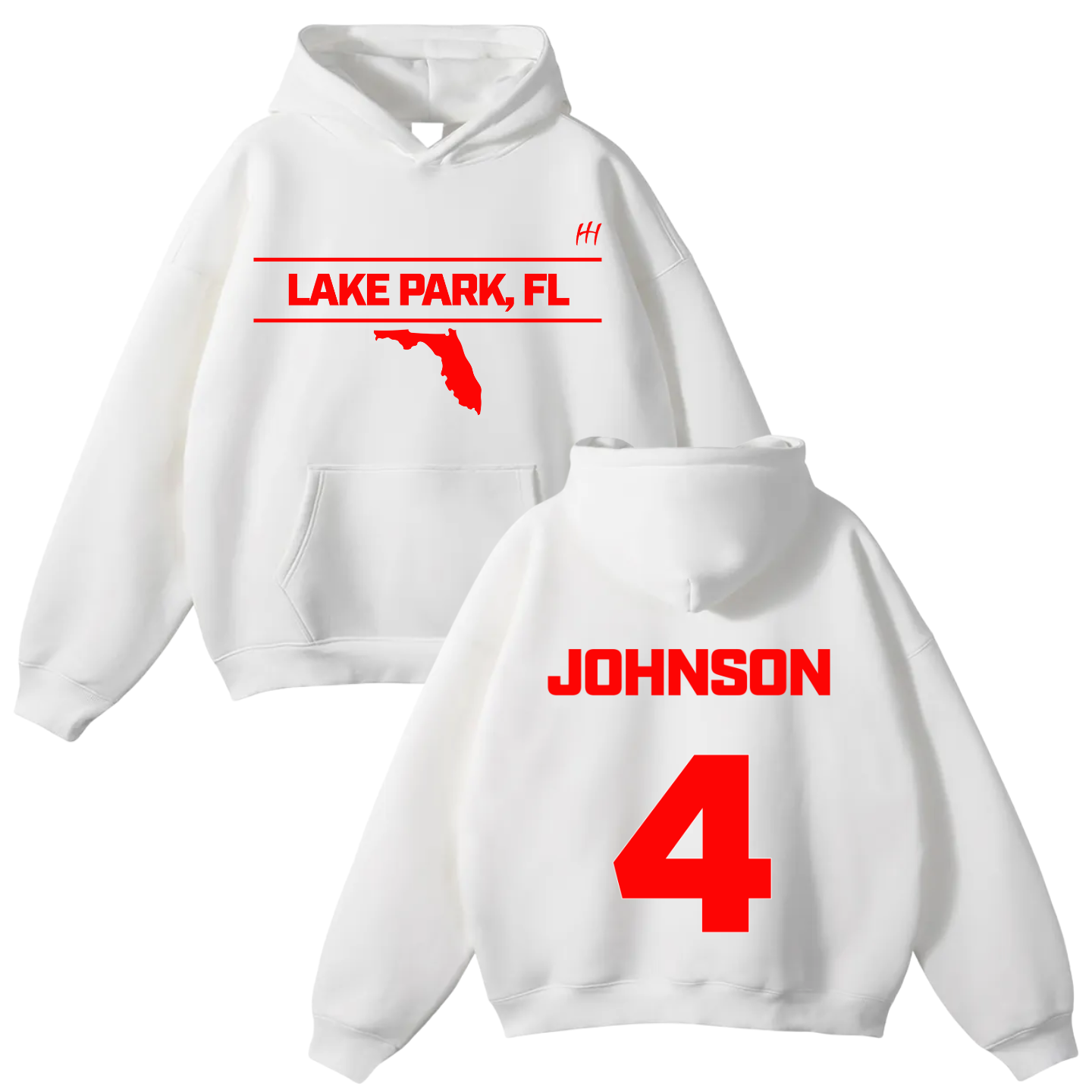 Tavares Johnson Oversize Fleeced Hoodie