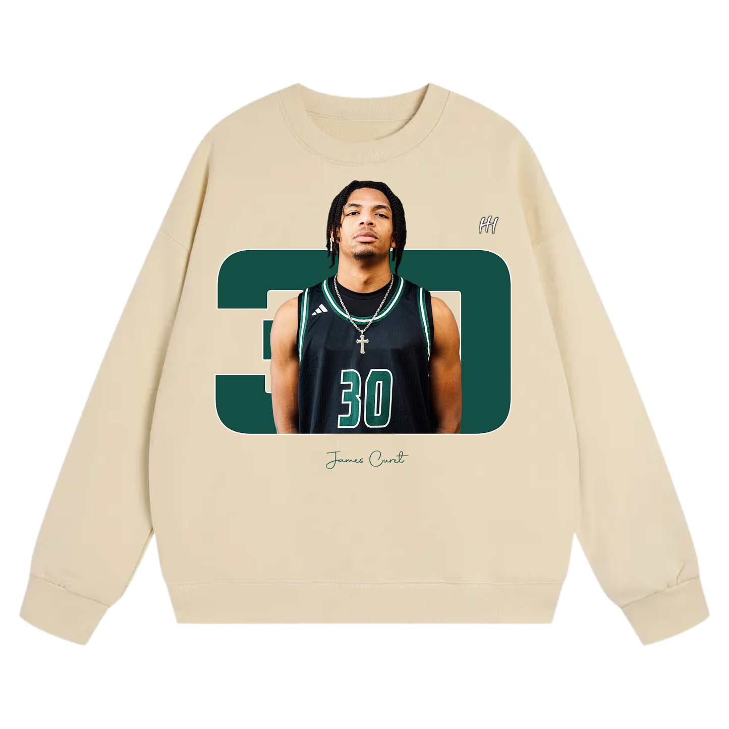 James Curet Heavyweight Crewneck Sweatshirt