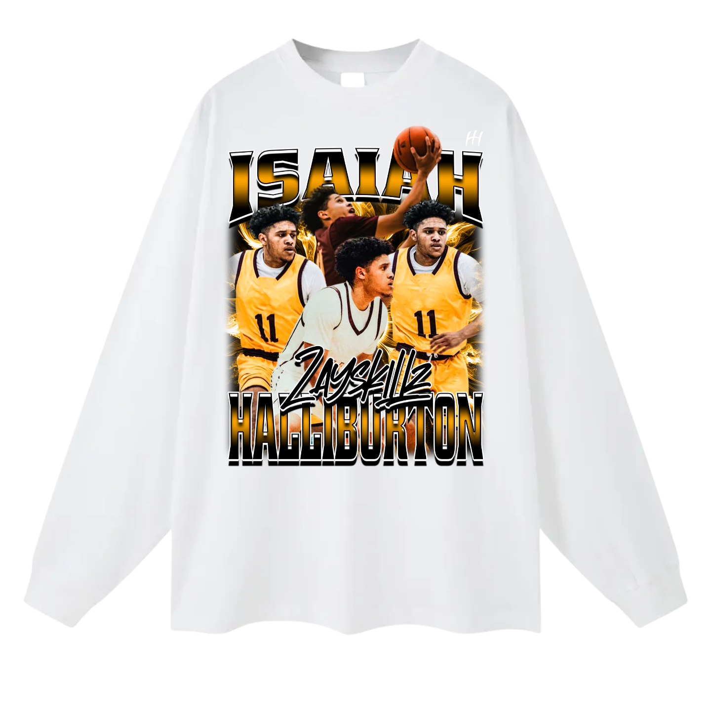 Isaiah Halliburton Long Sleeve Tee