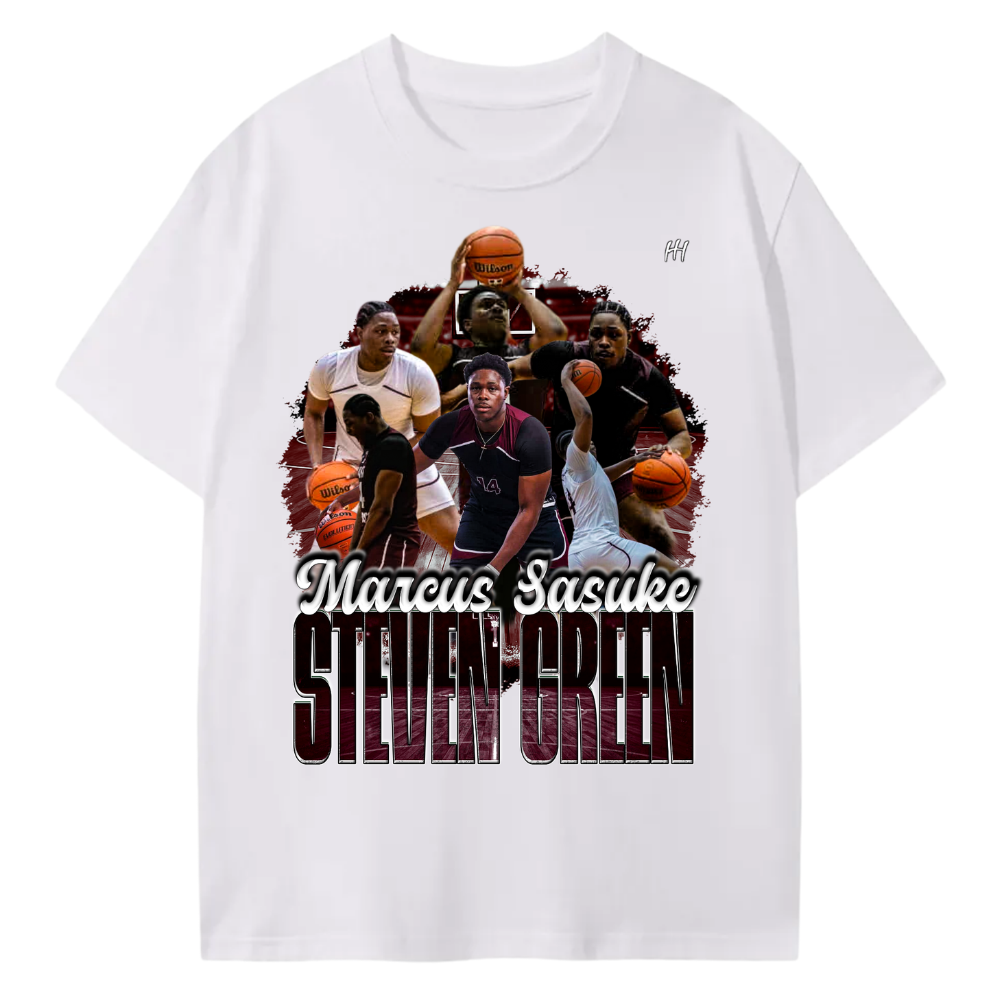 Marcus Sasuke-Steven Green T-shirt
