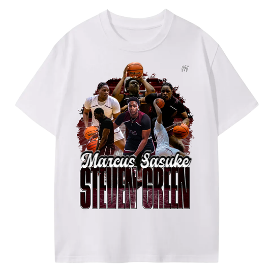 Marcus Sasuke-Steven Green T-shirt