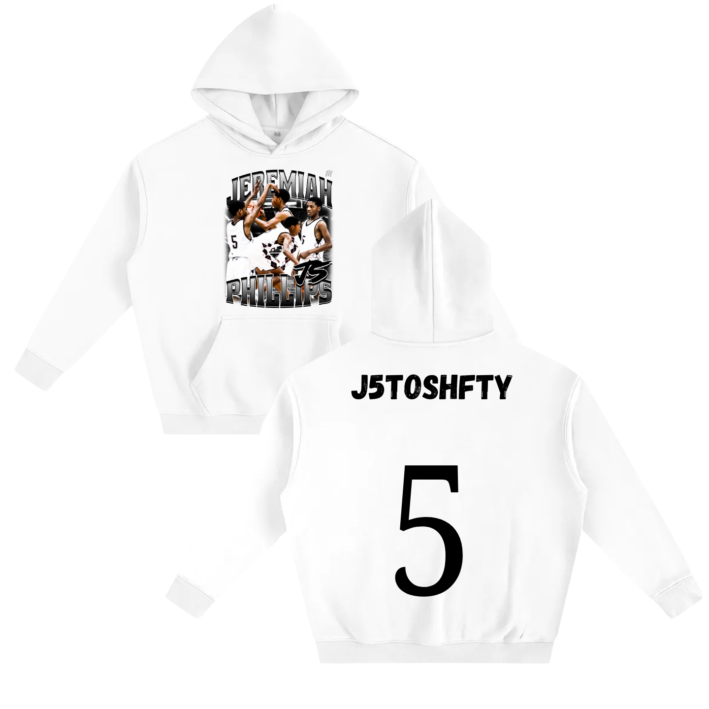 Jeremiah Phillips Oversize Fleeced Hoodie