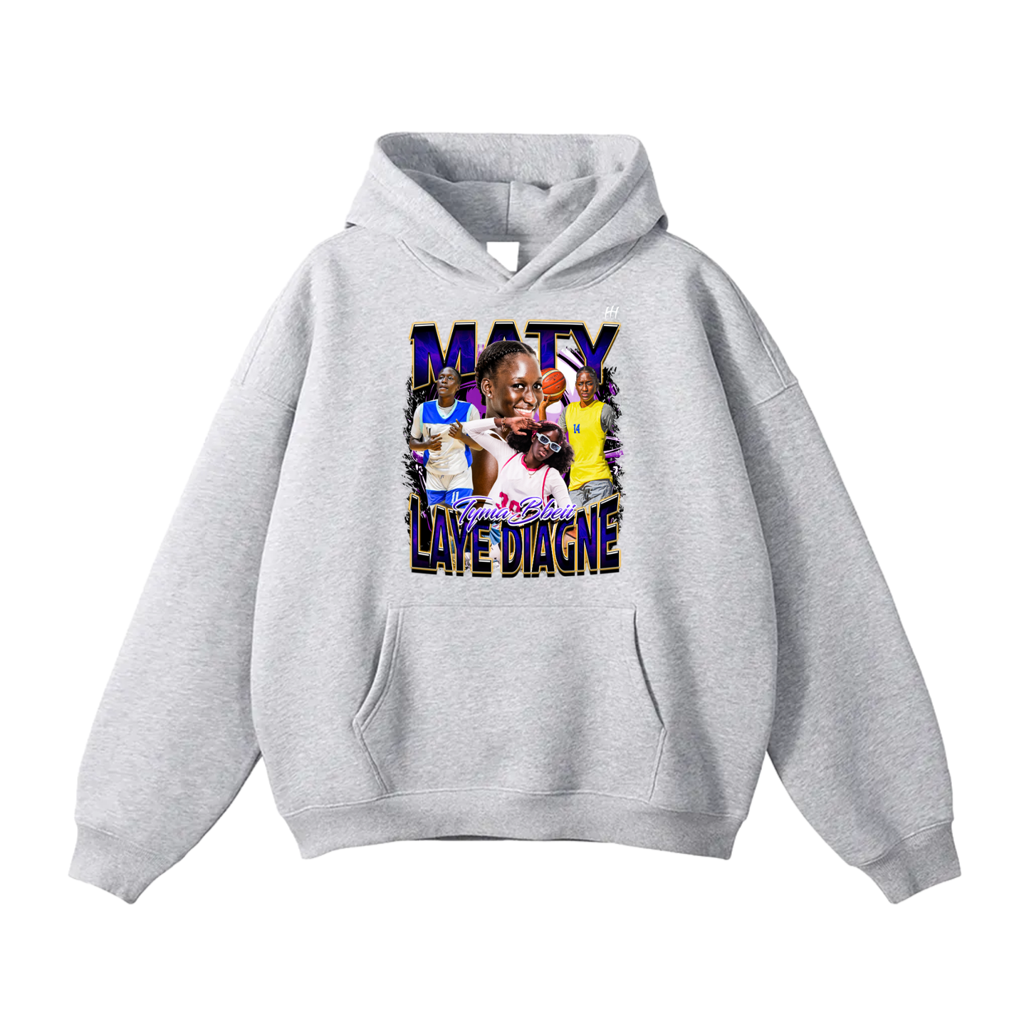 Maty Laye Diagne Oversize Fleeced Hoodie
