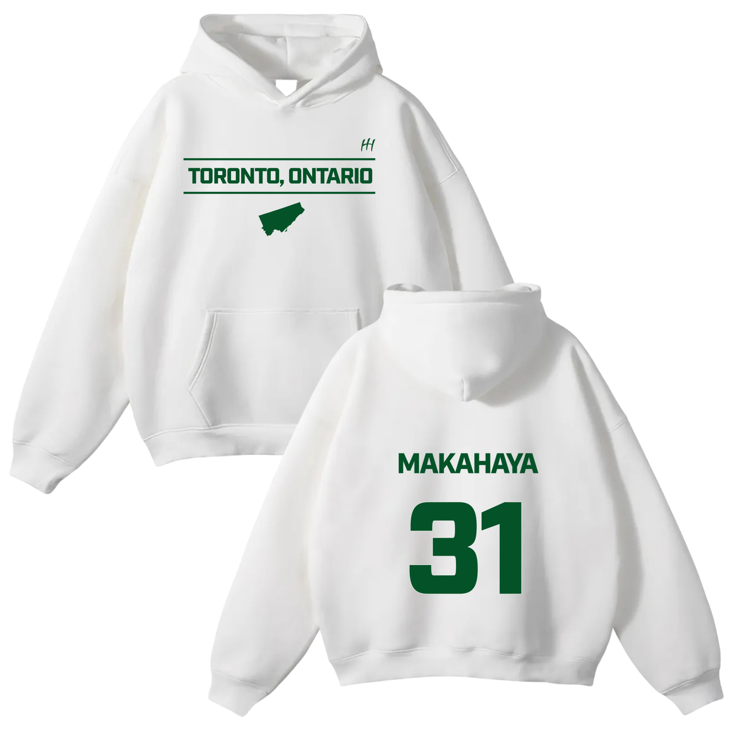 Makahaya Williams Oversize Fleeced Hoodie