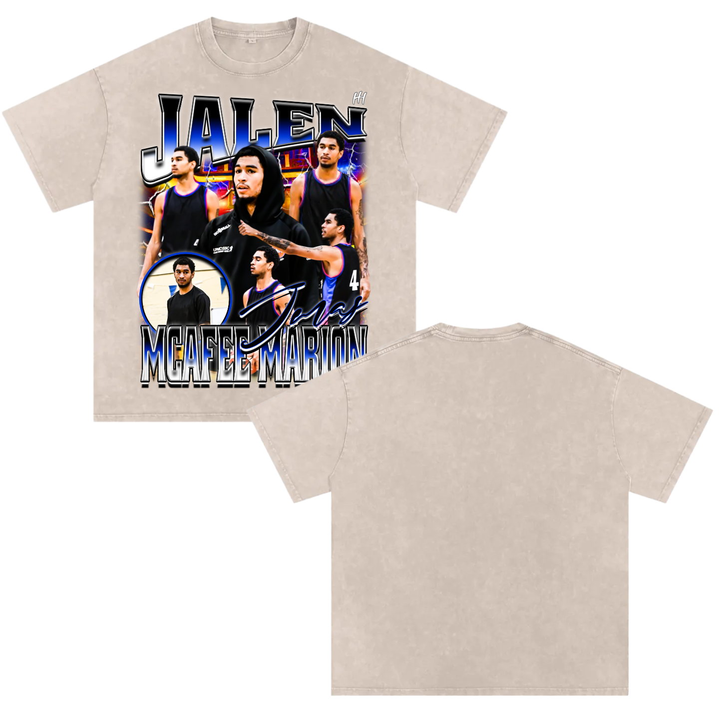 Jalen Mcafee Marion Heavyweight Oversized T-shirt