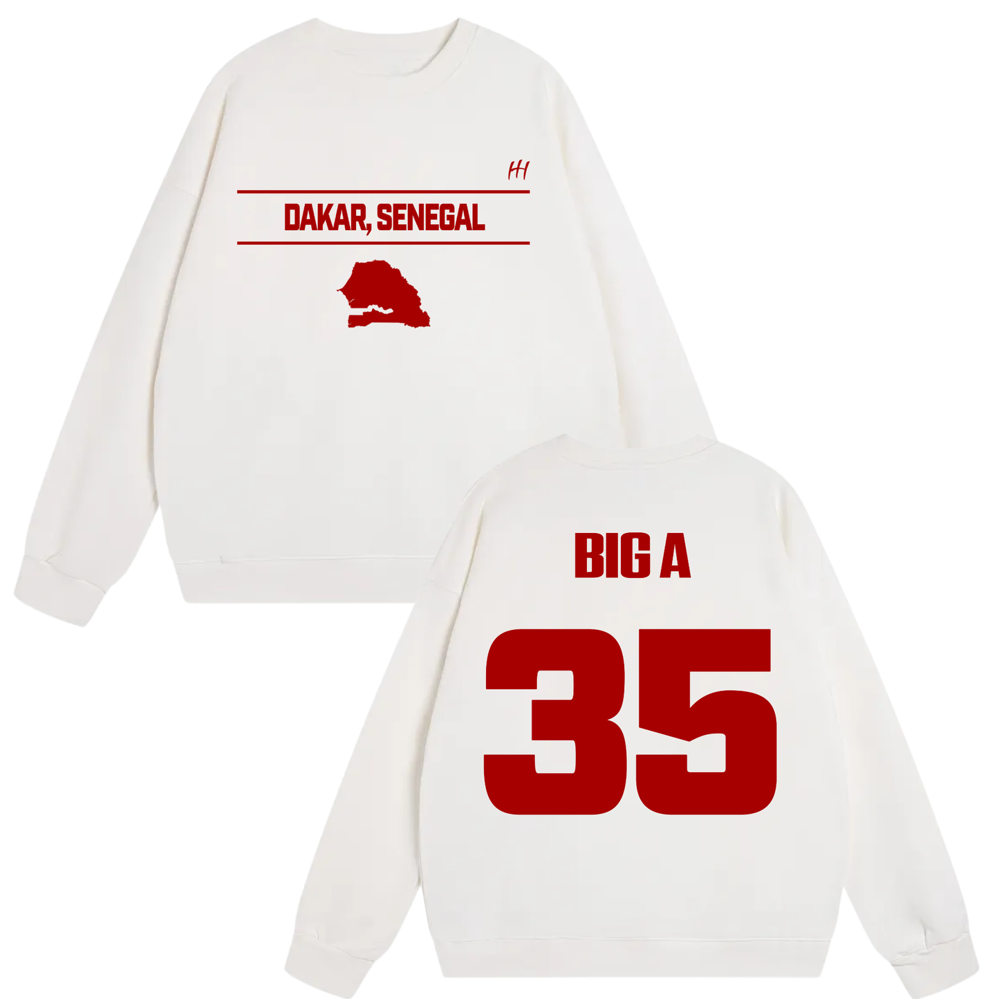 Assane Ndiaye Heavyweight Crewneck Sweatshirt