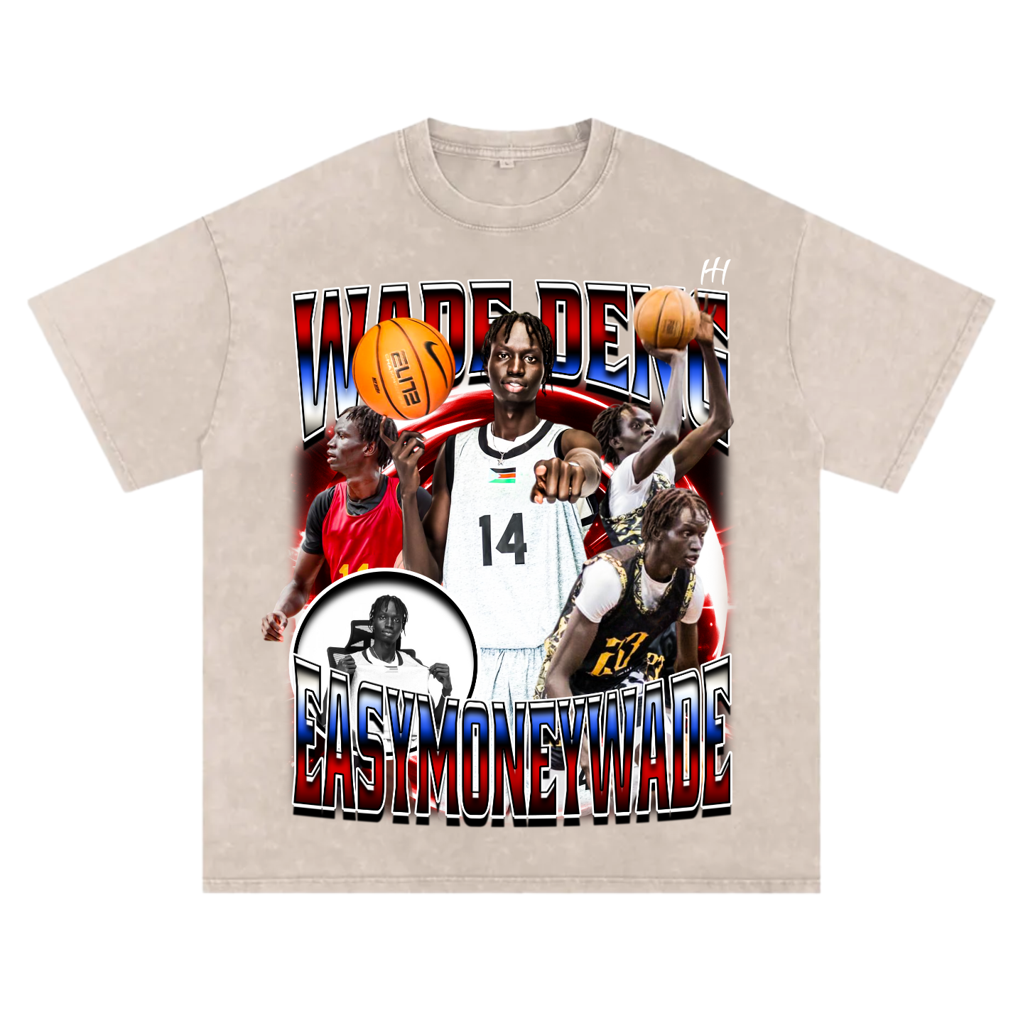 Wade Deng Malual Oversized T-shirt