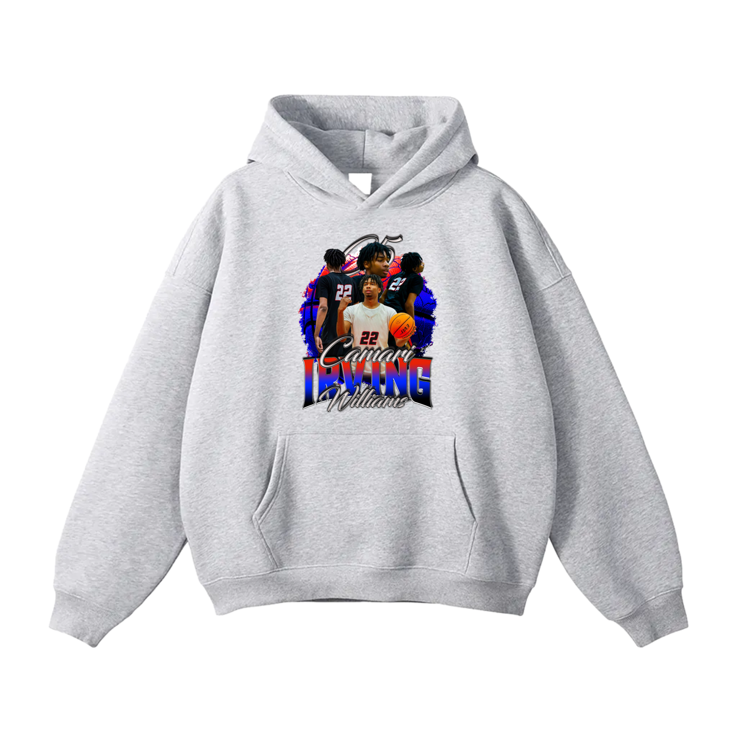 Camari Irving Williams Oversize Fleeced Hoodie