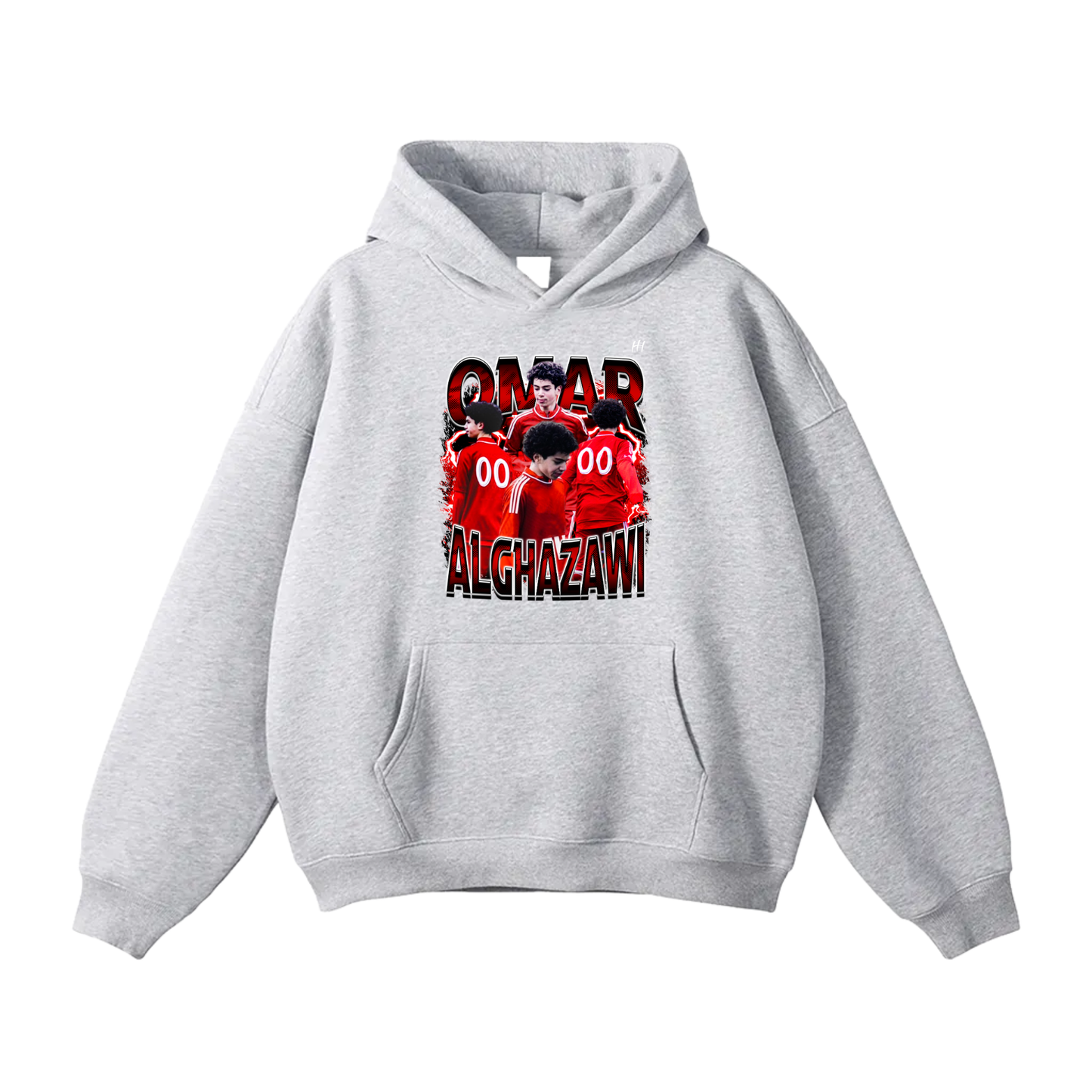 Omar Alghazawi Oversize Fleeced Hoodie