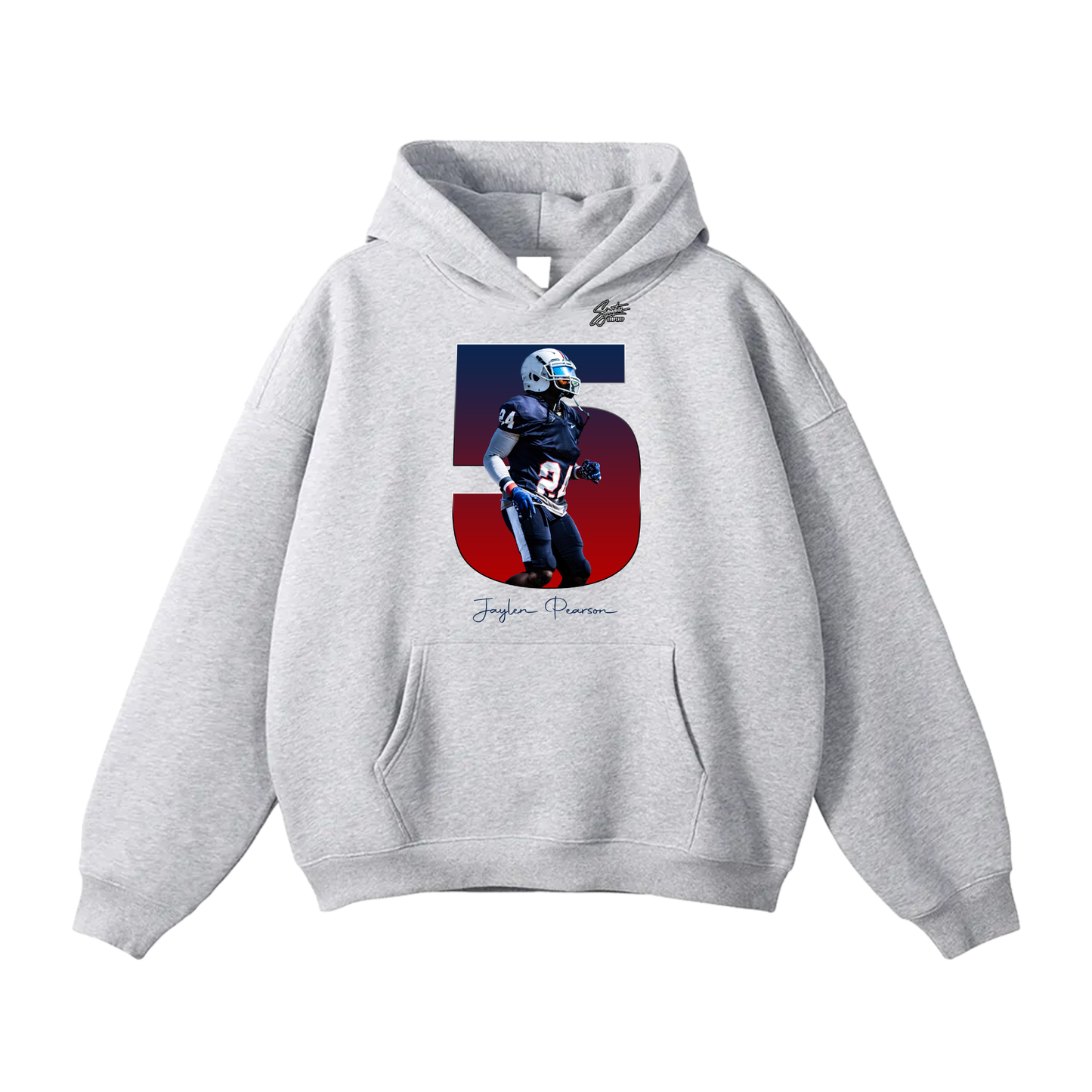 Jaylen Pearson Oversize Fleeced Hoodie