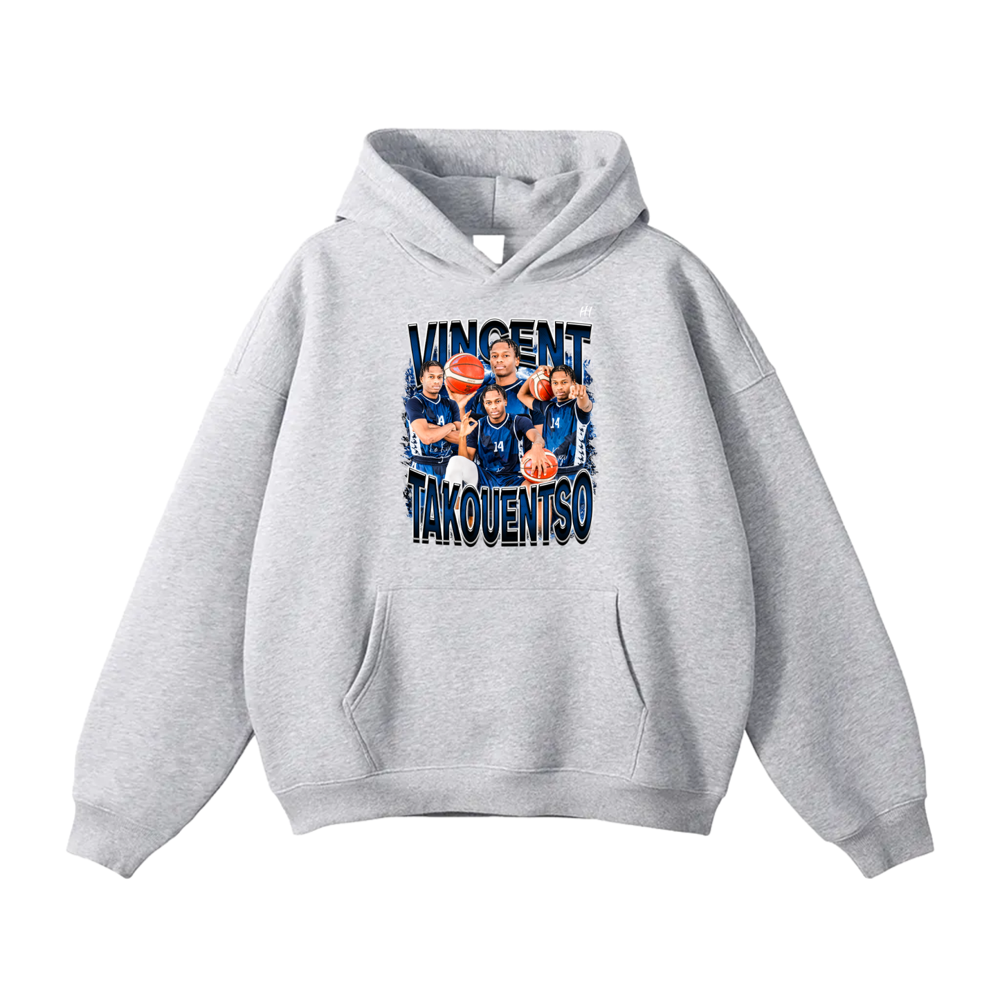 Vincent TAKOUENTSO Oversize Fleeced Hoodie